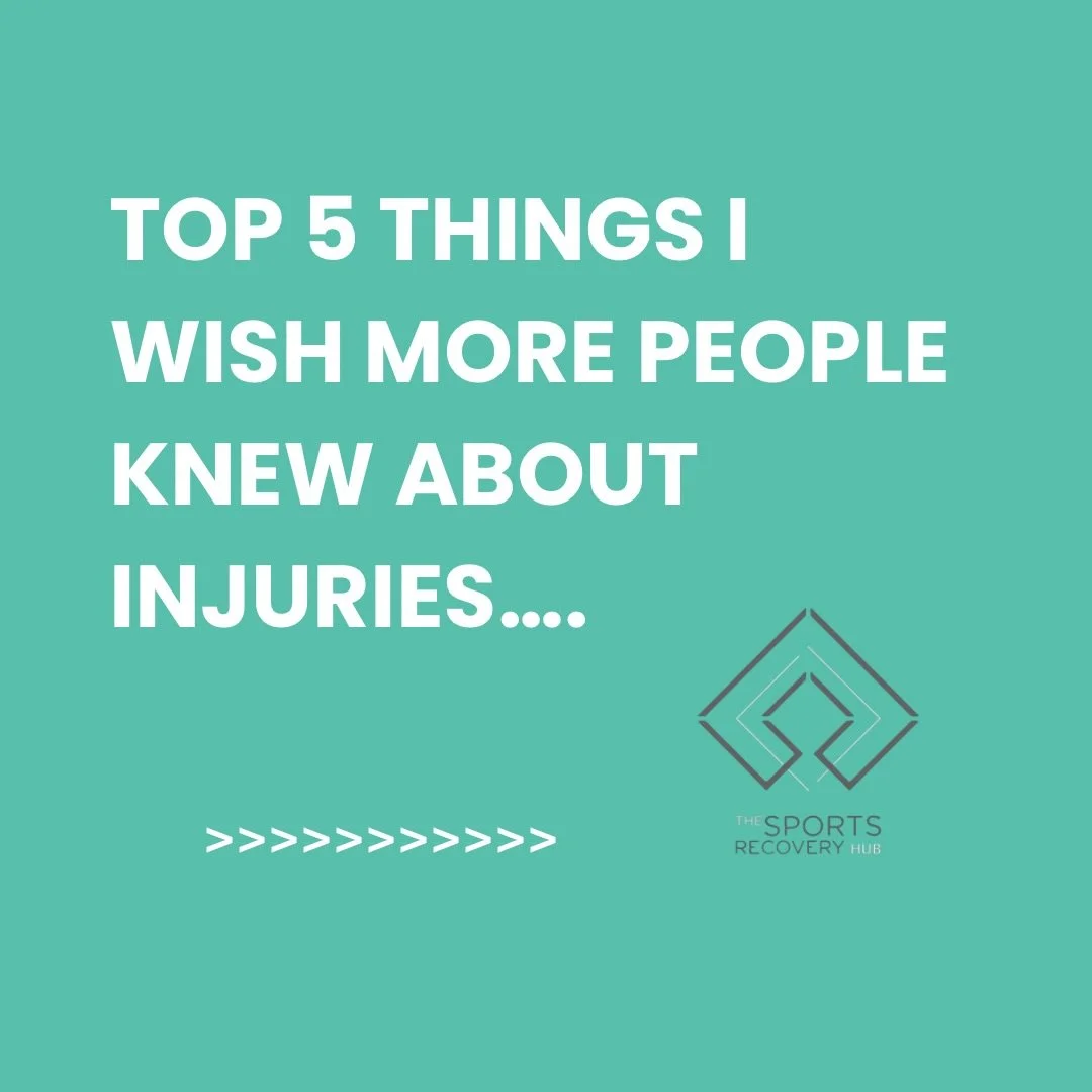Most people think injuries are simple:

❌ Pain = damage
❌ MRI = diagnosis
❌ Surgery = fix
❌ Pain gone = recovered

But the human body is far more complex.

Understanding these 5 concepts can help you make better decisions about your injury, recovery 