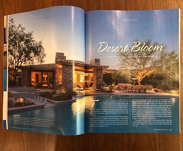 Always cool to see your work in print. It&rsquo;s been a few years but this is a remodel we completed in the @thereserveclub 
#customhomebuilder #indianwells #desertliving
