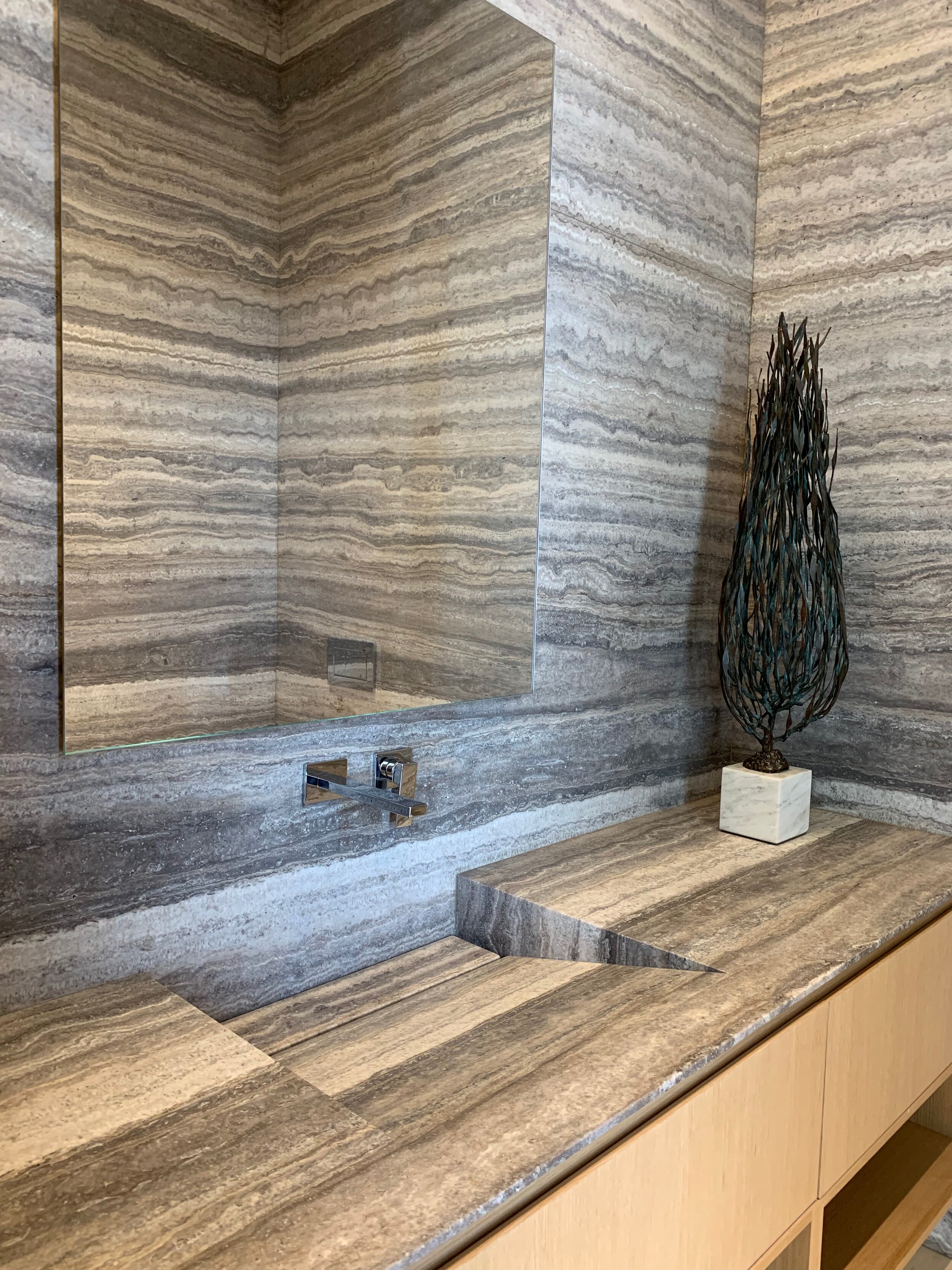  Titanium Travertine 