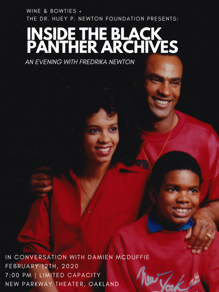 Inside the Black Panther Archives: An Evening with Fredrika Newton