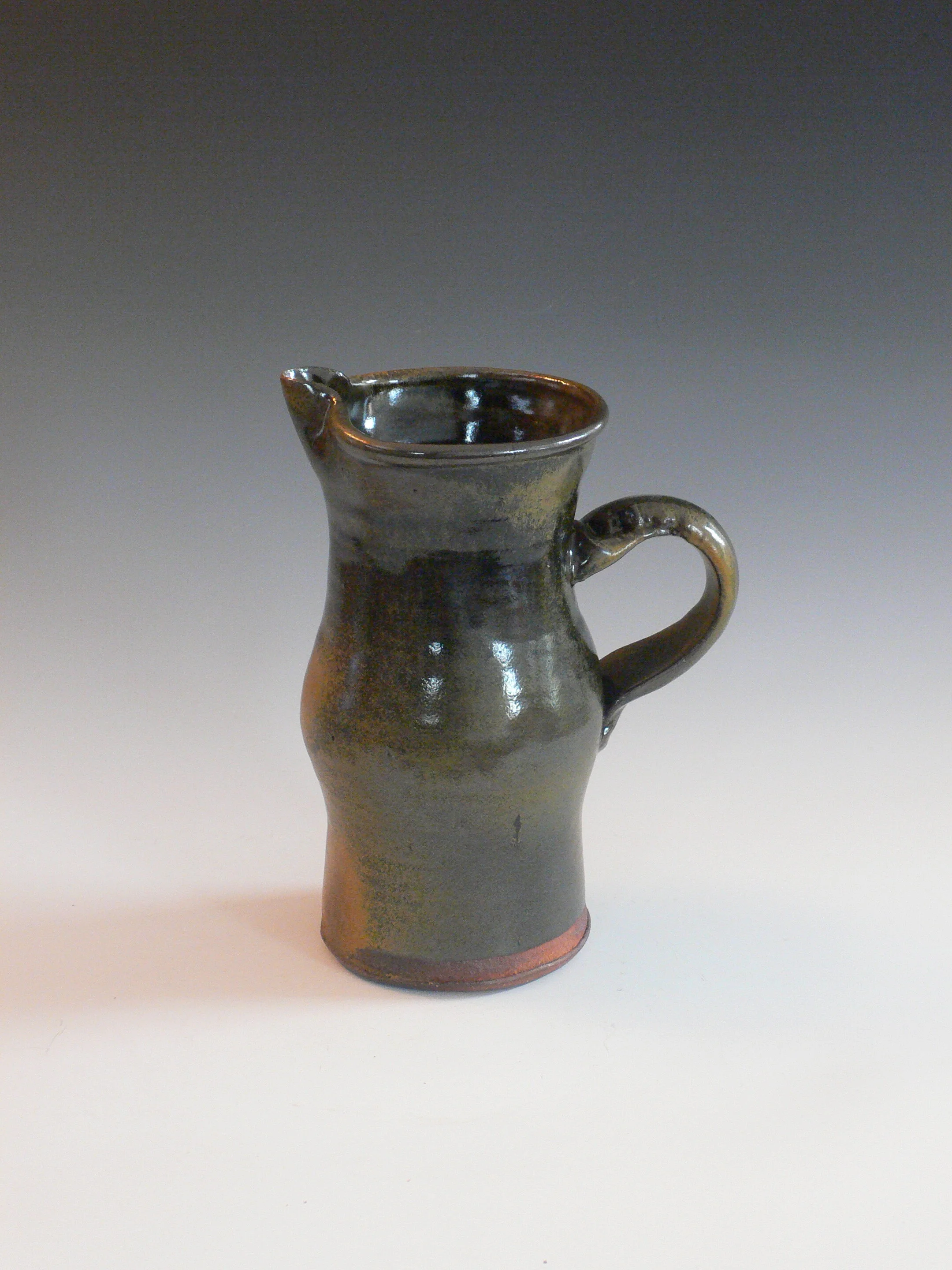 Large jug - Licorice glaze