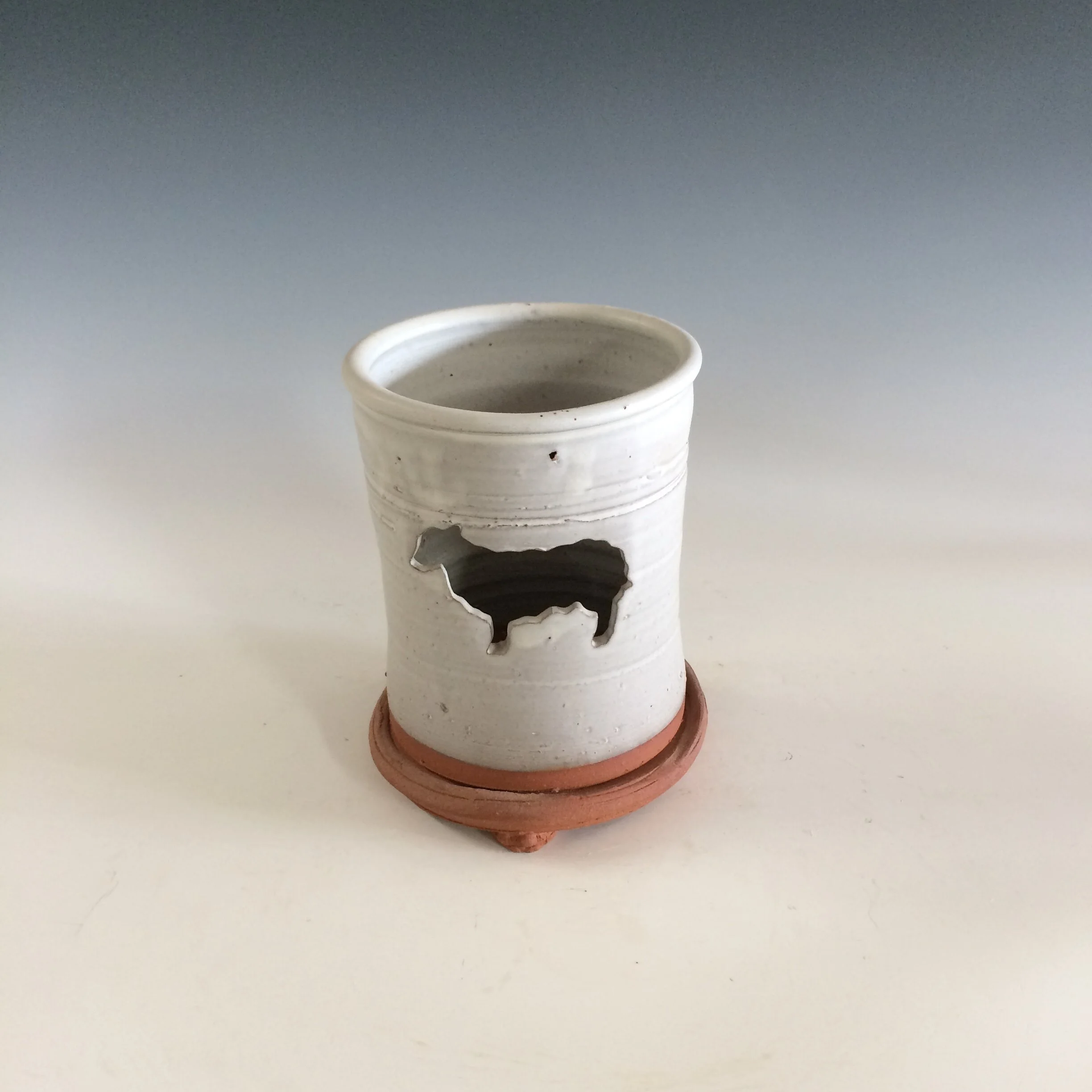 Sheep cutlery drainer