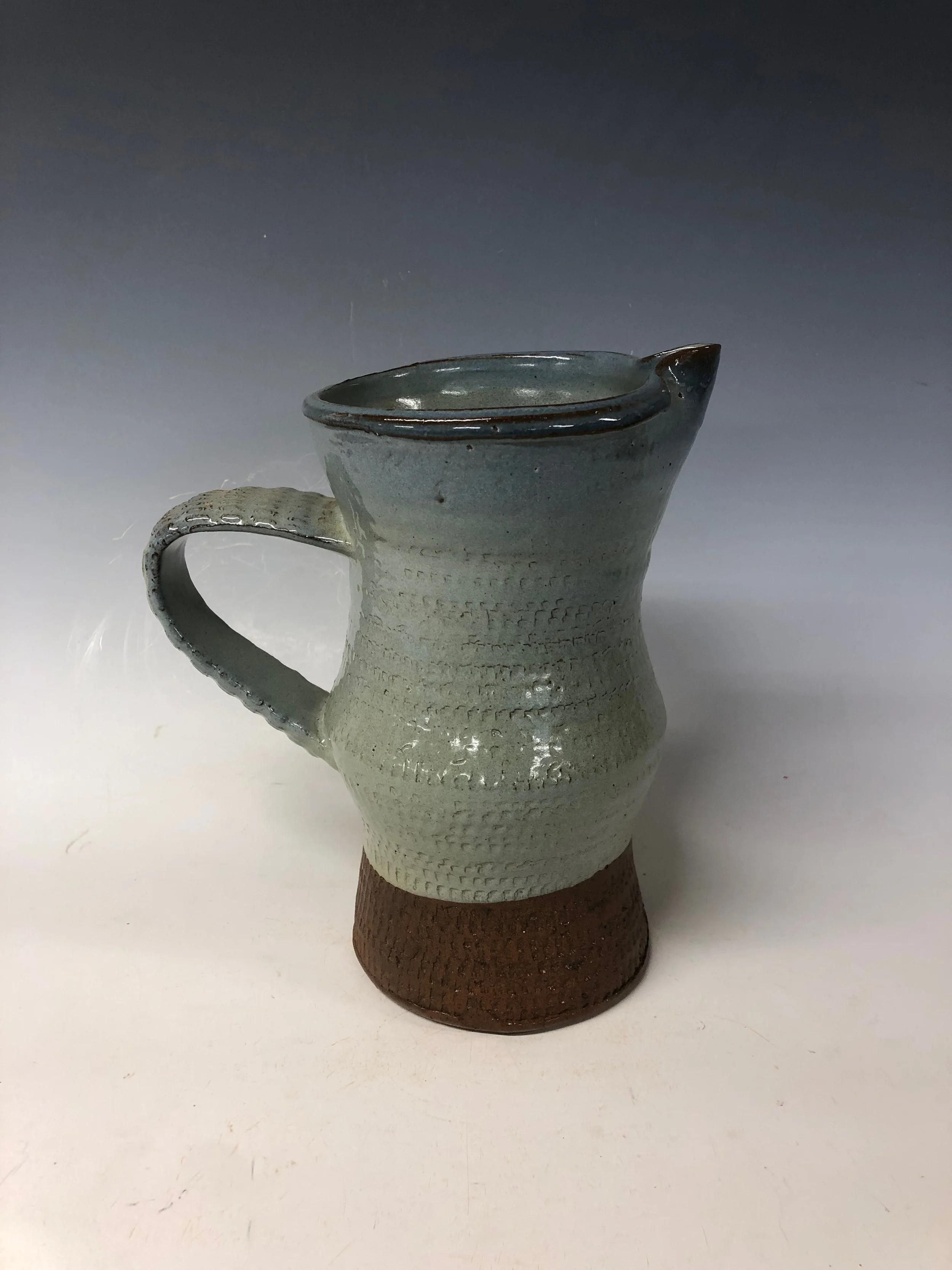 Large jug - Pale blue glaze