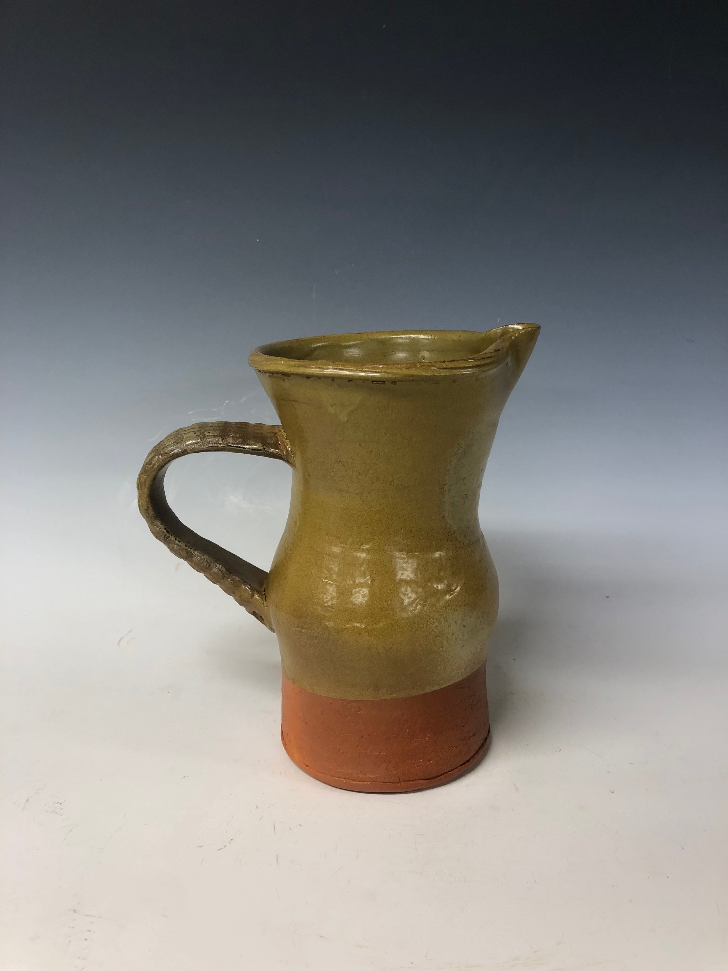 Large jug - Mustard Glaze