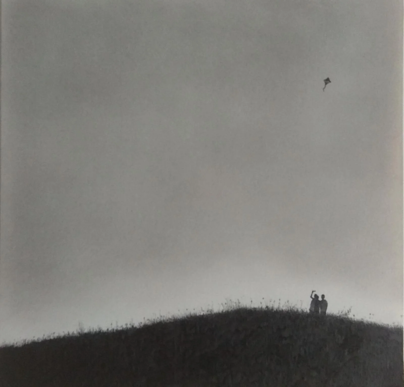 "Desde el abismo II", 2019 | Dibuix a llapis de grafit sobre paper | 23 x 23 cm.