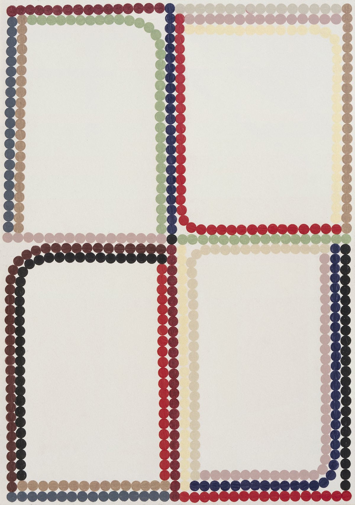  SABINE FINKENAUER “Perlas”, 2022. Llapis sobre paper. 42 x 29 cm 