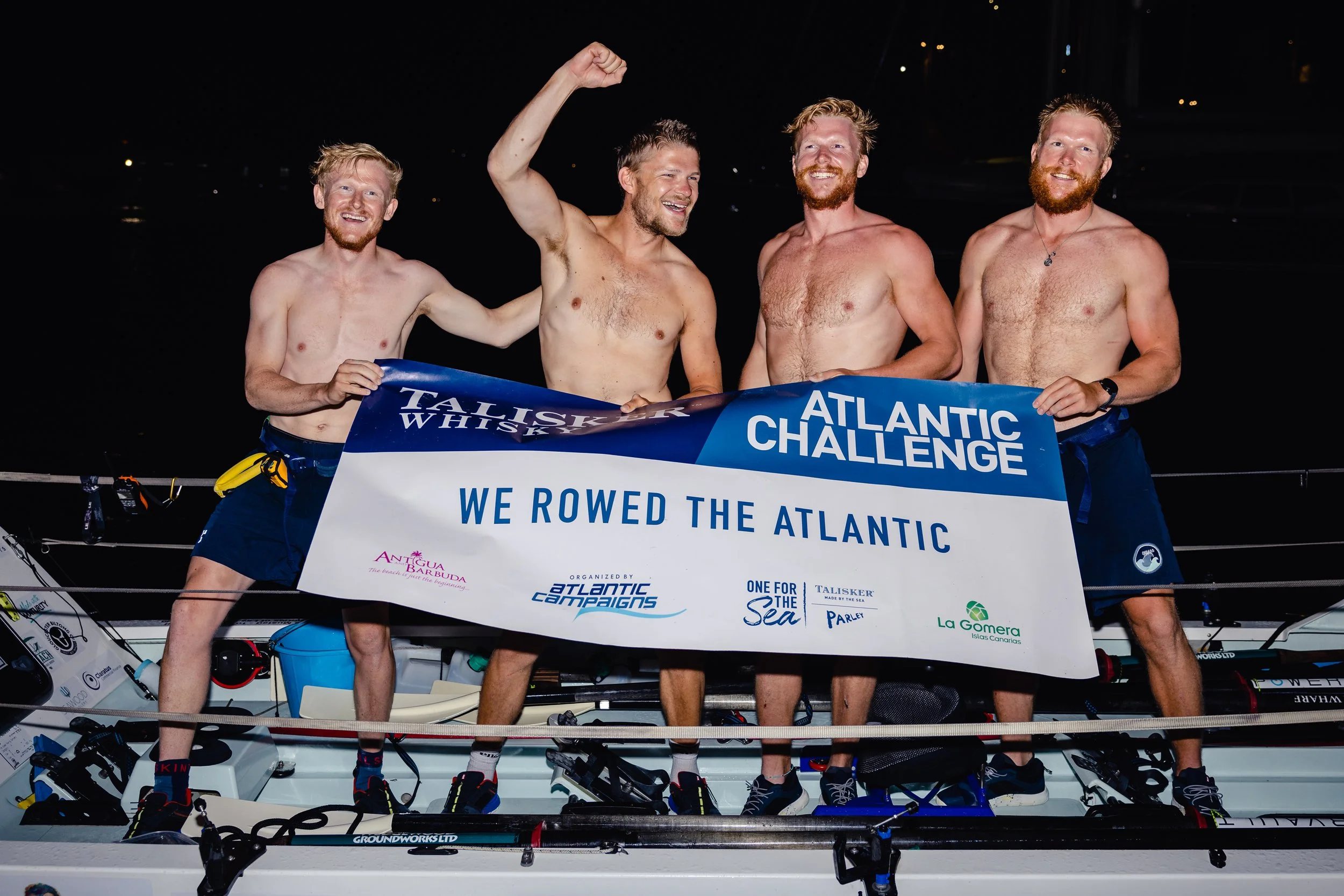 The FriendShip Ocean Rowing Team Coached by Duncan Roy Rowing Roy