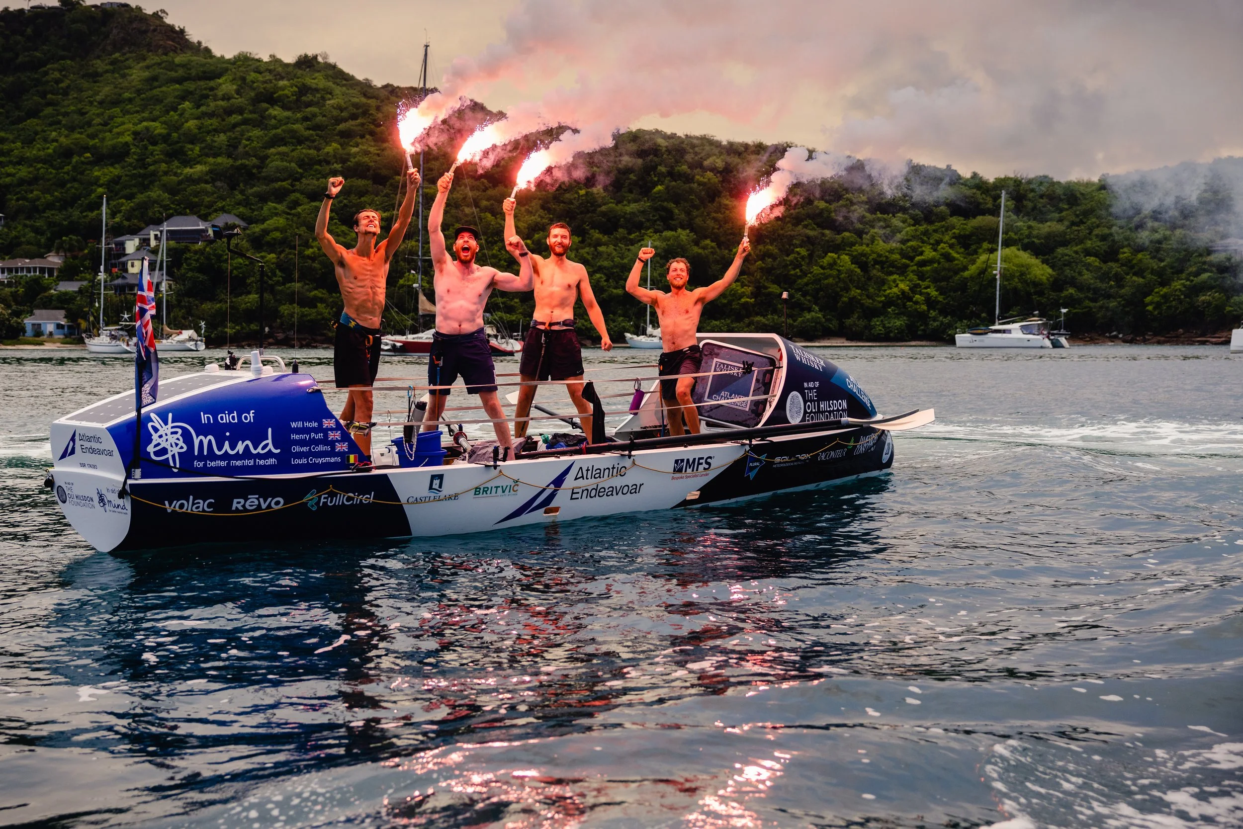 Atlantic Endevoar Ocean Rowing Team Coached by Duncan Roy Rowing Roy