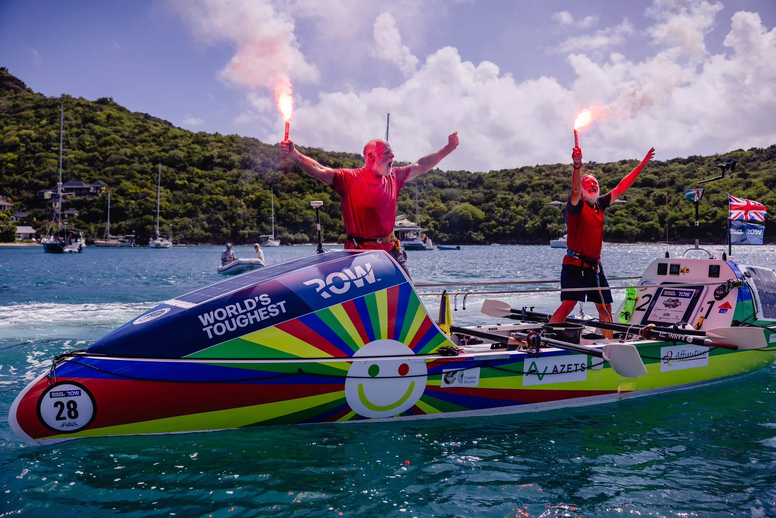 The Entrepreneur Ship 2025 Ocean Rowing Team Coached by Duncan Roy Rowing Roy