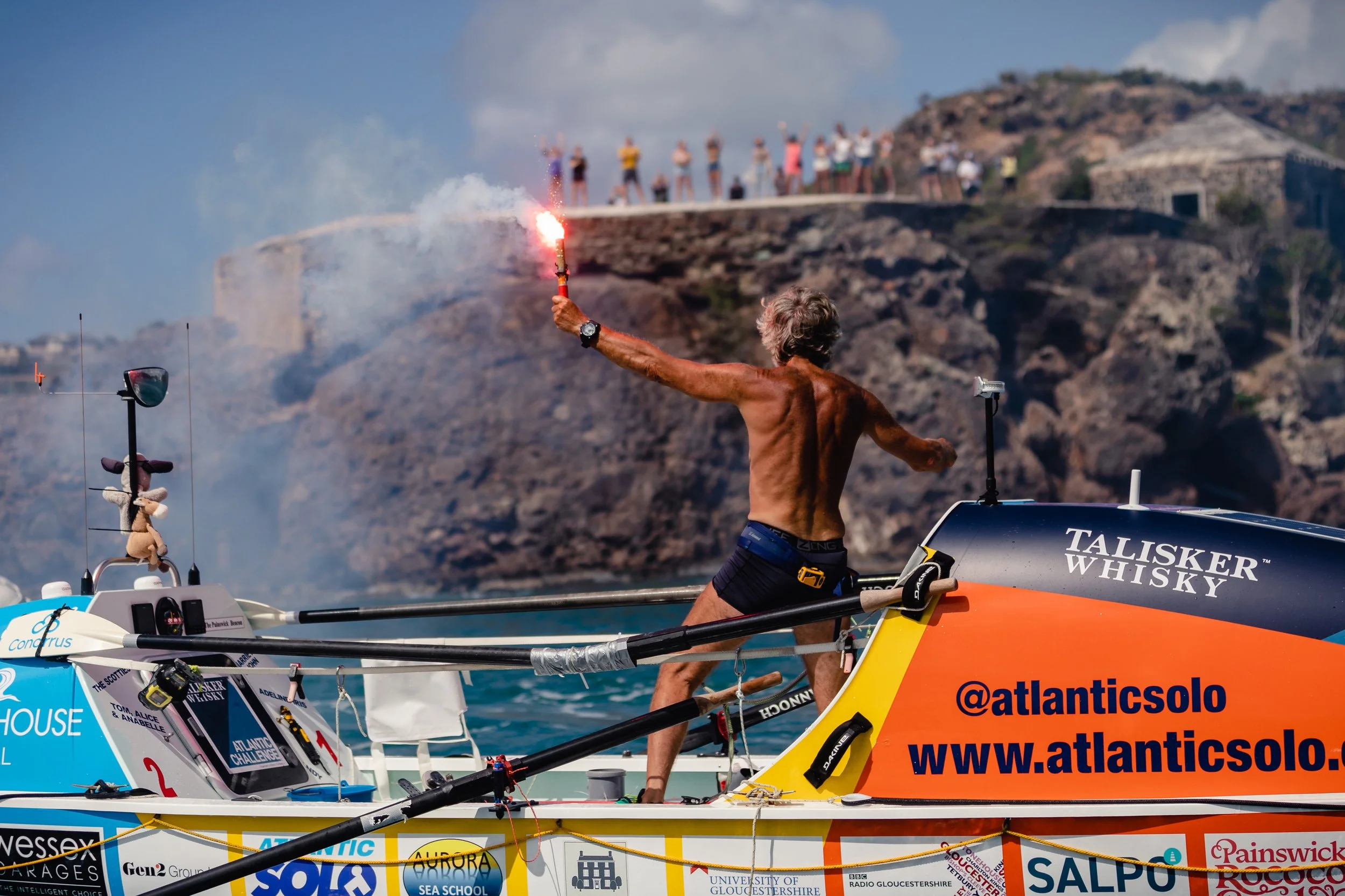 Martyn Thornton Atlantic Solo Ocean Rower Coached by Duncan Roy Rowing Roy
