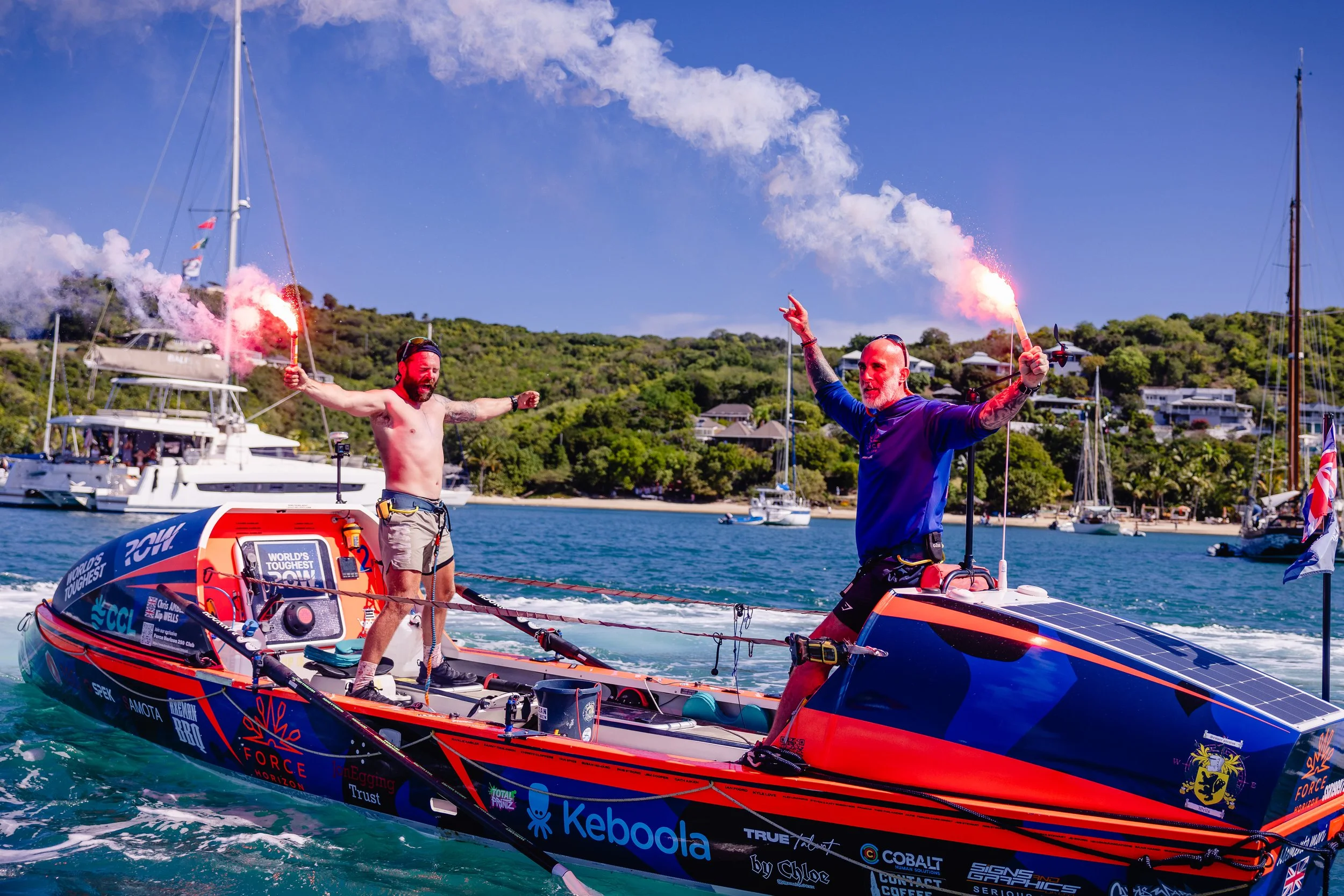 Force Horizon Ocean Rowing Team Coached by Duncan Roy Rowing Roy