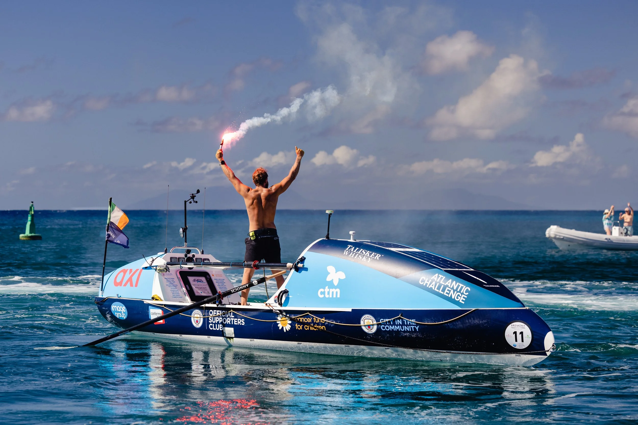 Jamie Carr Nothing Ventured Ocean Rower Coached by Duncan Roy Rowing Roy