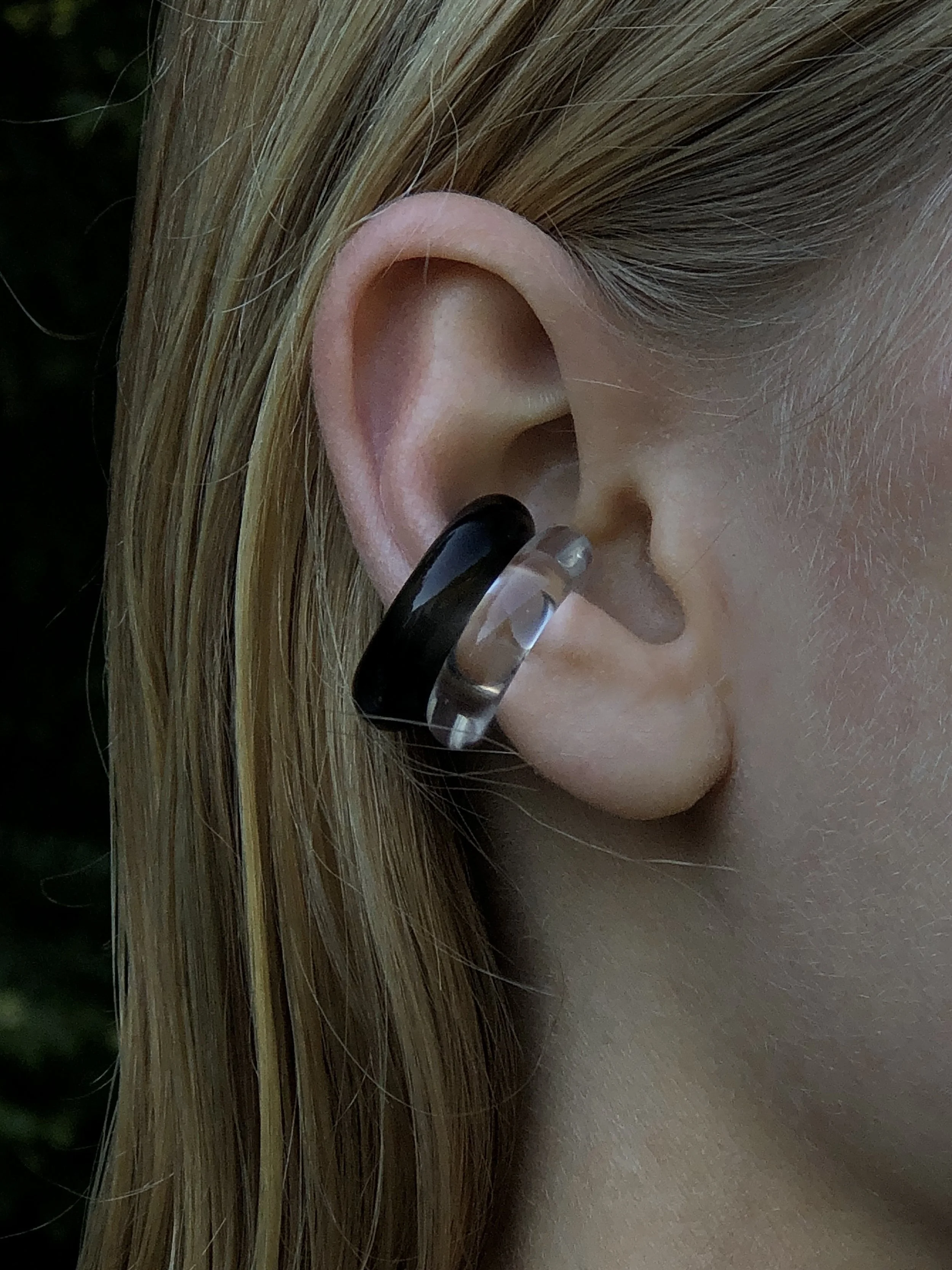 Luminous Earcuffs Small Smoky Crystal.JPEG