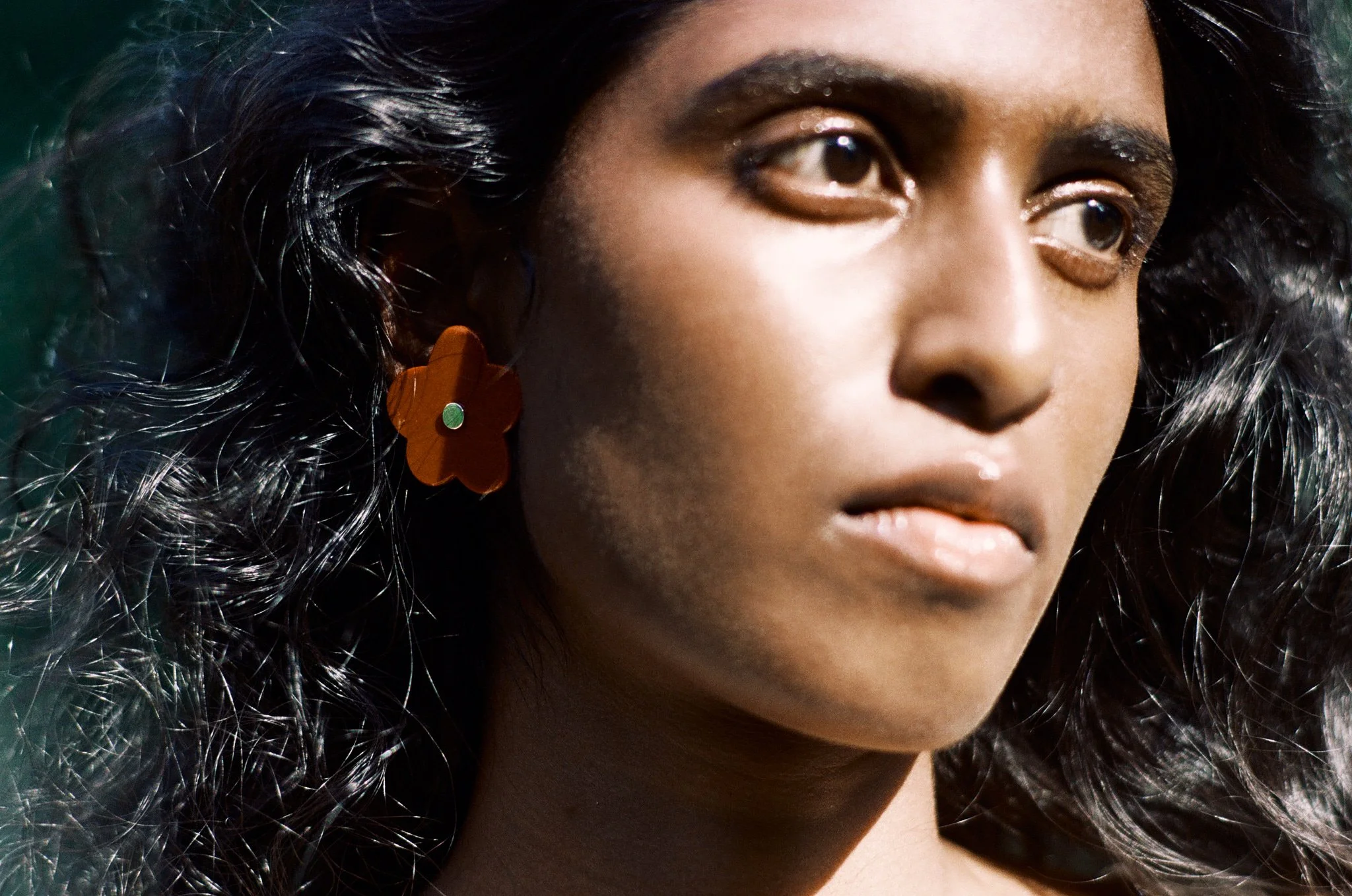 Big Daisy Earrings, Red - Agate - 349Euro - nr.3.jpg