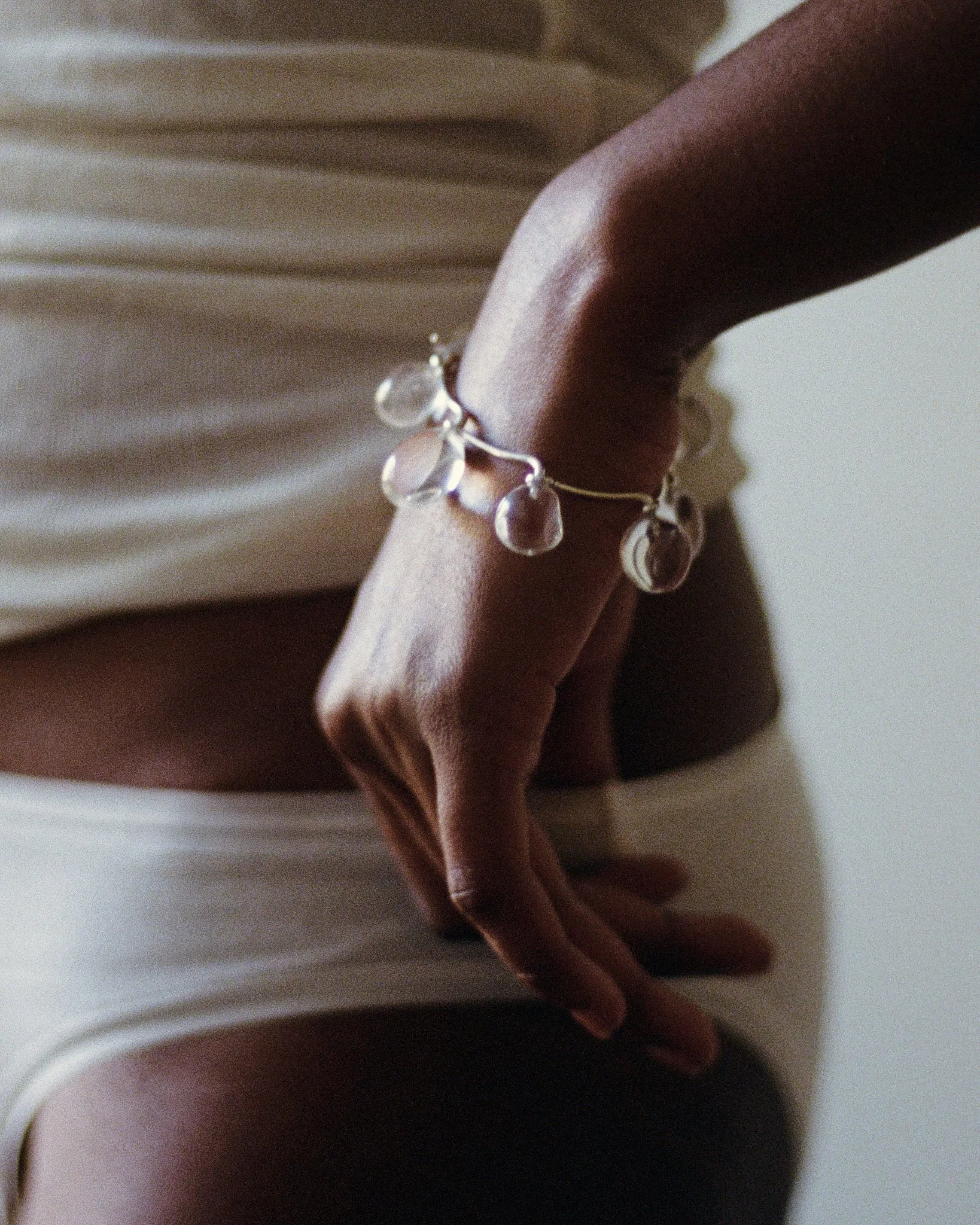 Crystal Pebbles Bracelet