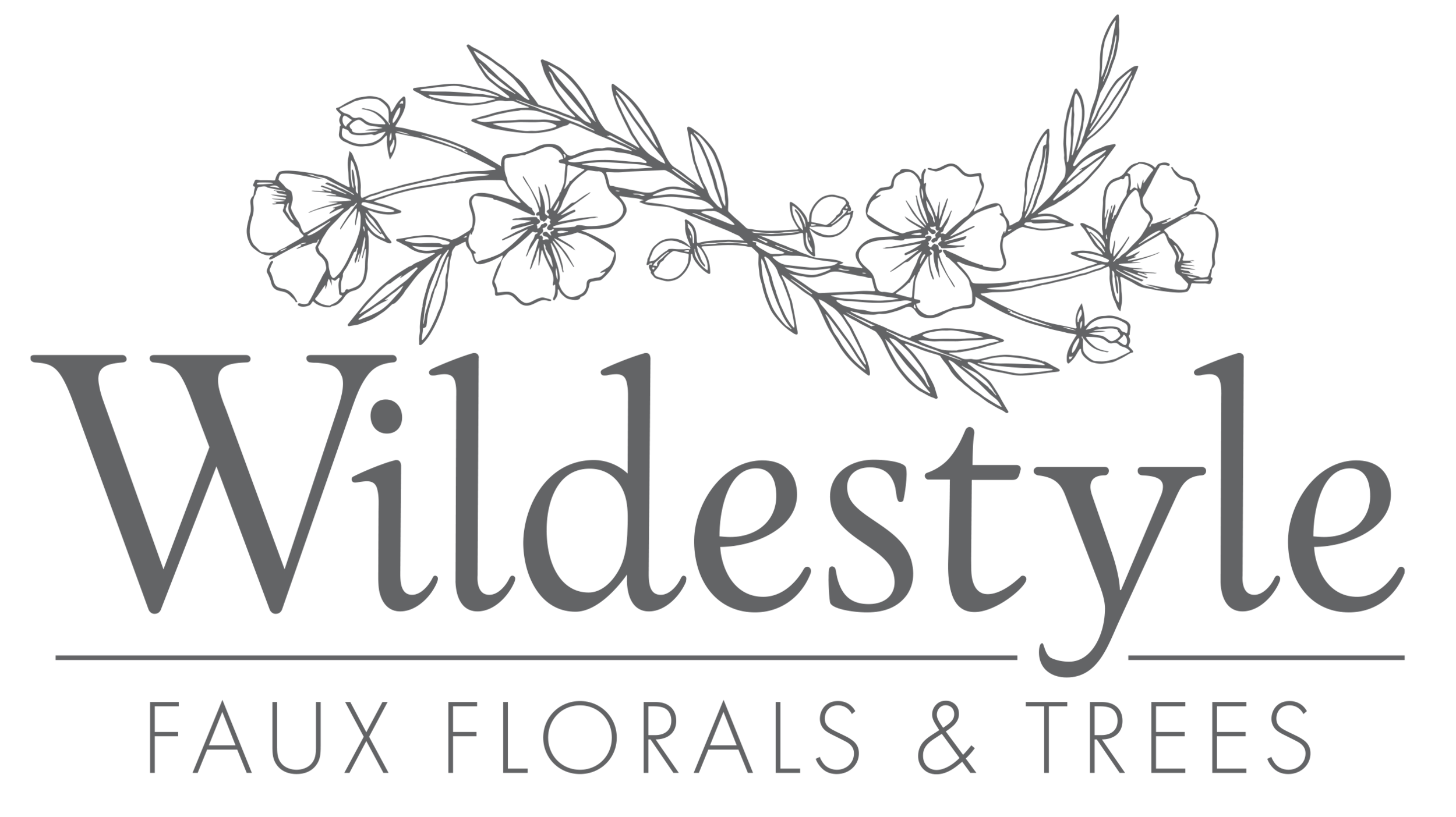 Wildestyle Faux Florals and Trees