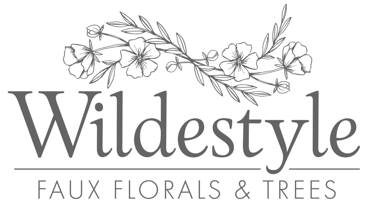 Wildestyle Faux Florals and Trees