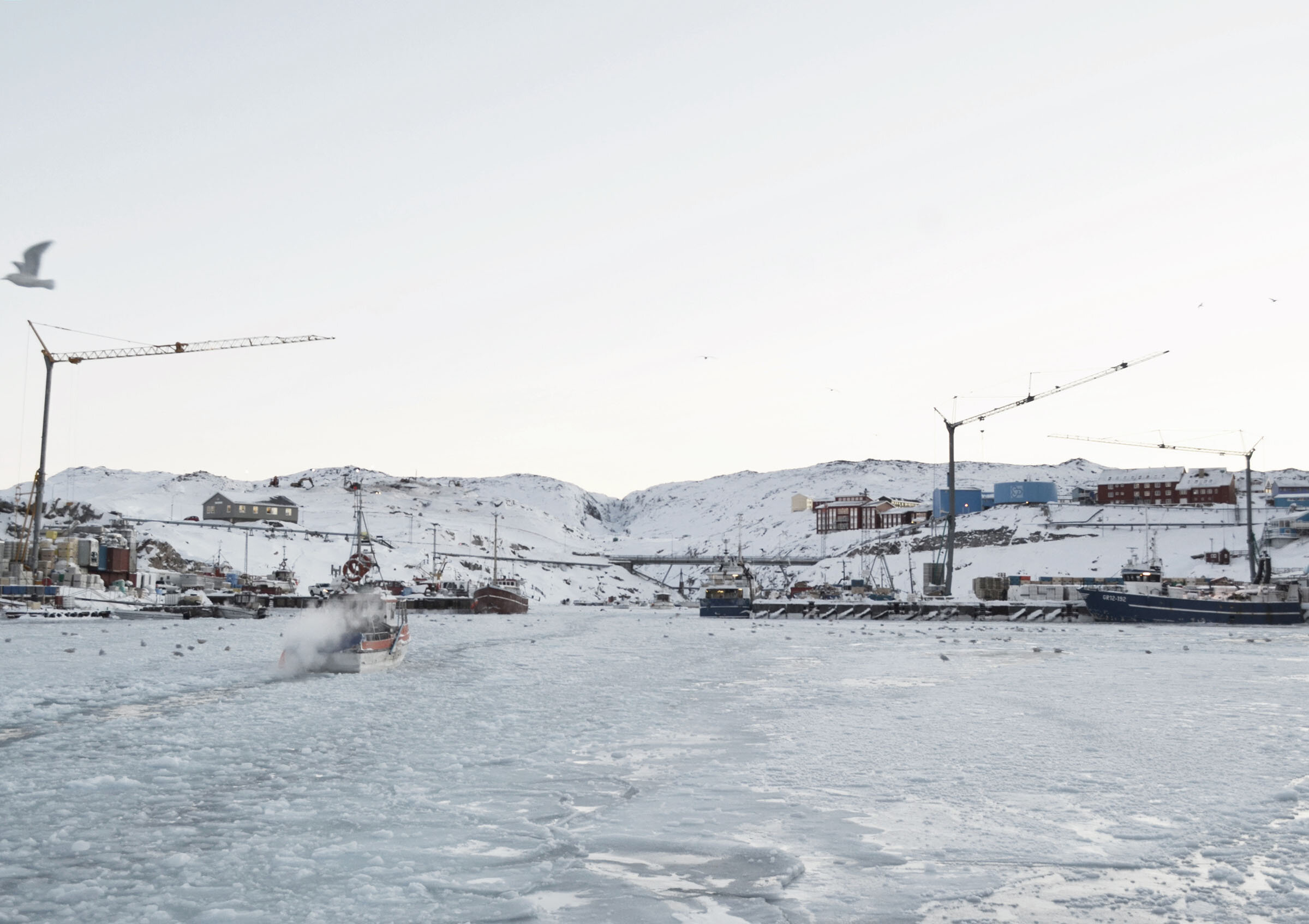 Especially with the coming changes related to fishing, shipping and tourism.