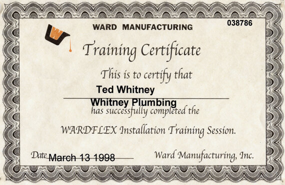  Ward Manufacturing.  WARDFLEX Installation Training Session 