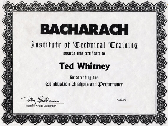  Bacharach.  Combustion Analysis and Performance 