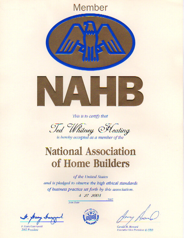   National Association of Home Builders.  Member  
