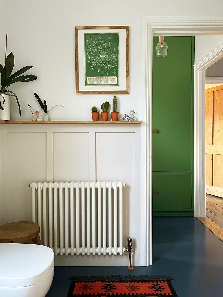 Victorian panelled bathroom design. — CHARLOTTE BUCCIERO INTERIORS