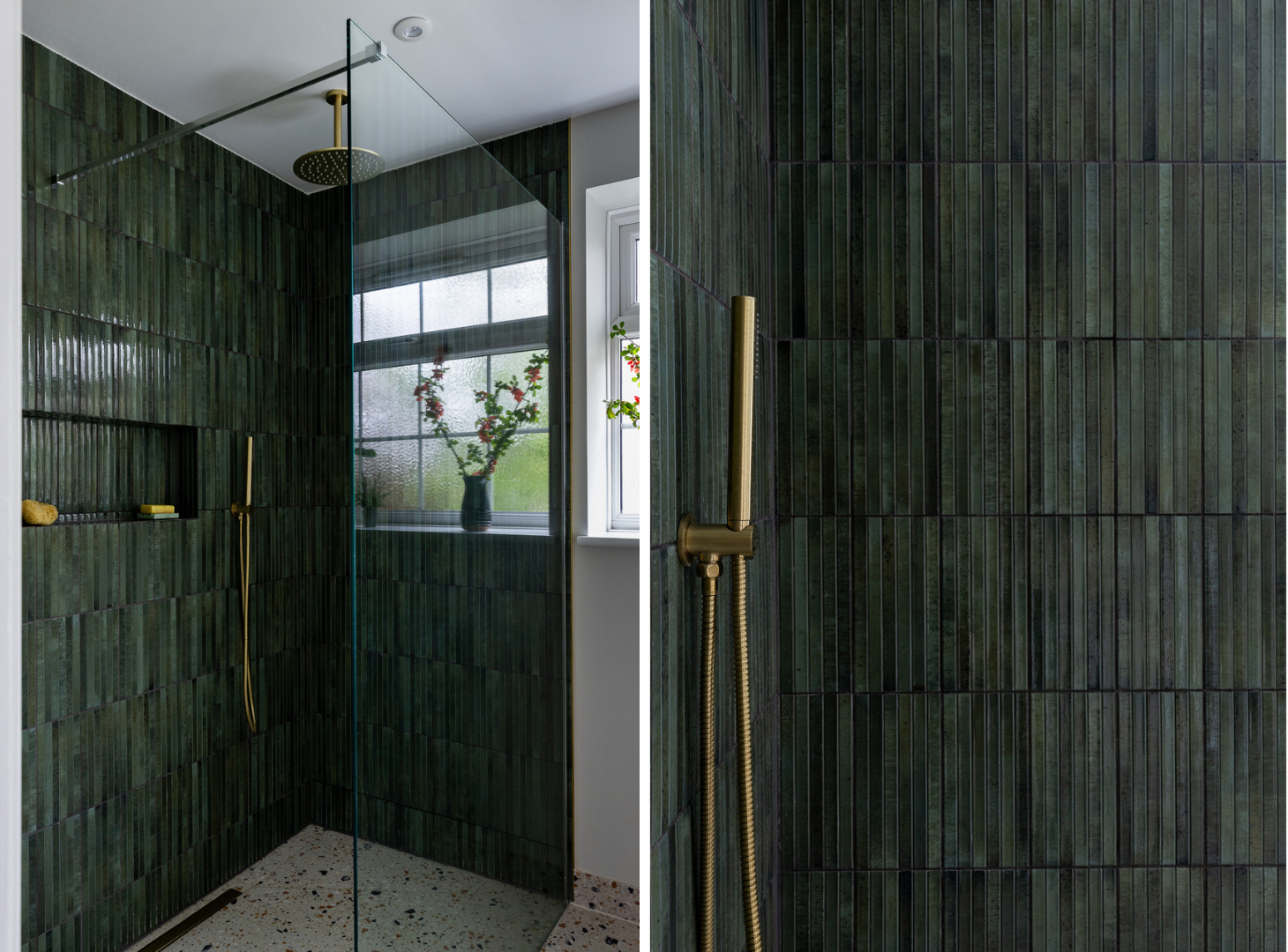 LUXURIOUS WALK-IN SHOWER