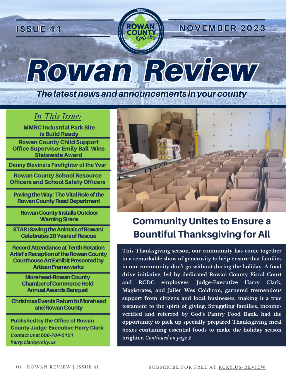 November '23 Edition