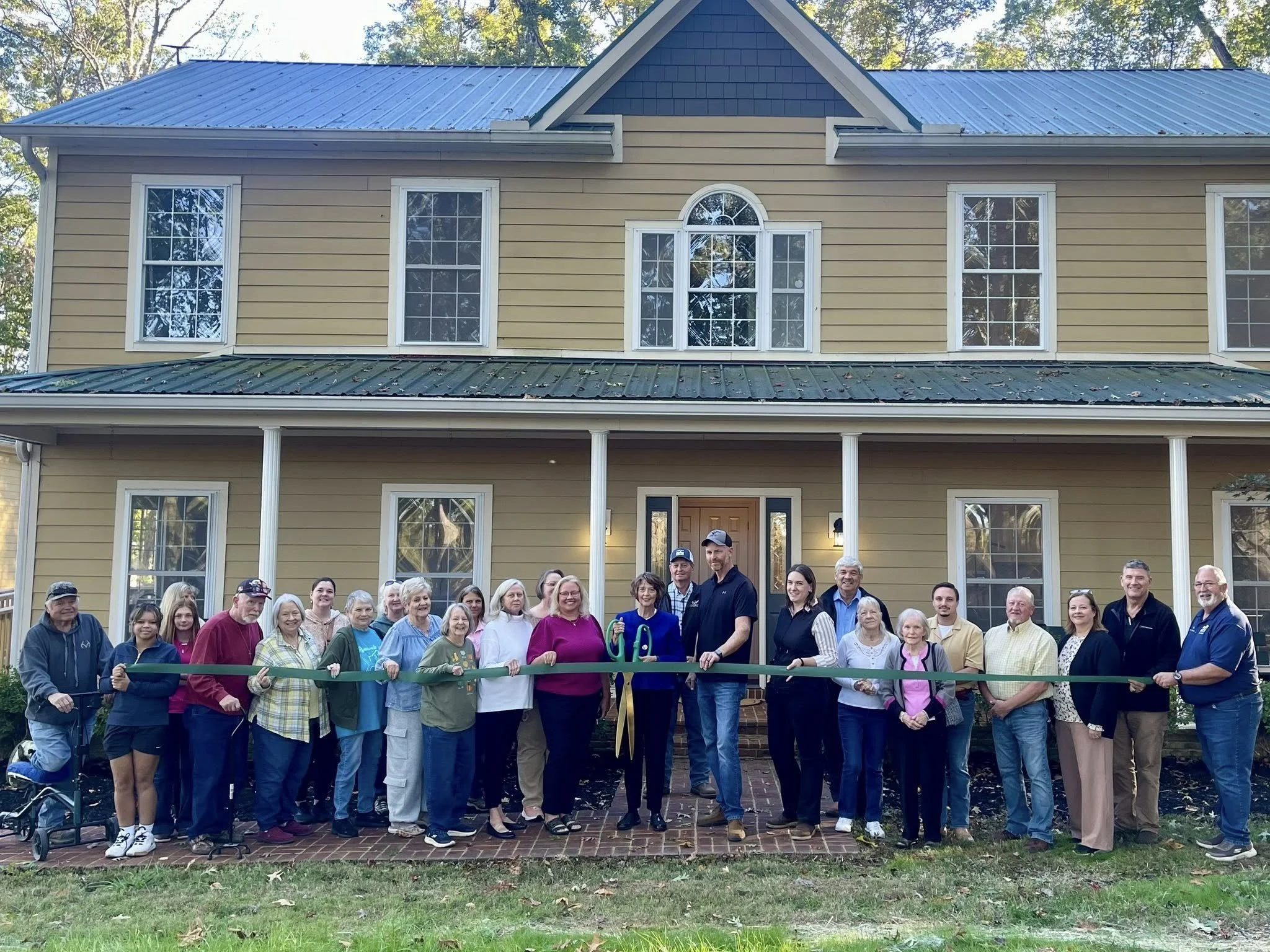 Rowan County Cooperative Extension Service Cuts Ribbon on Park House Education Center at Clark Park