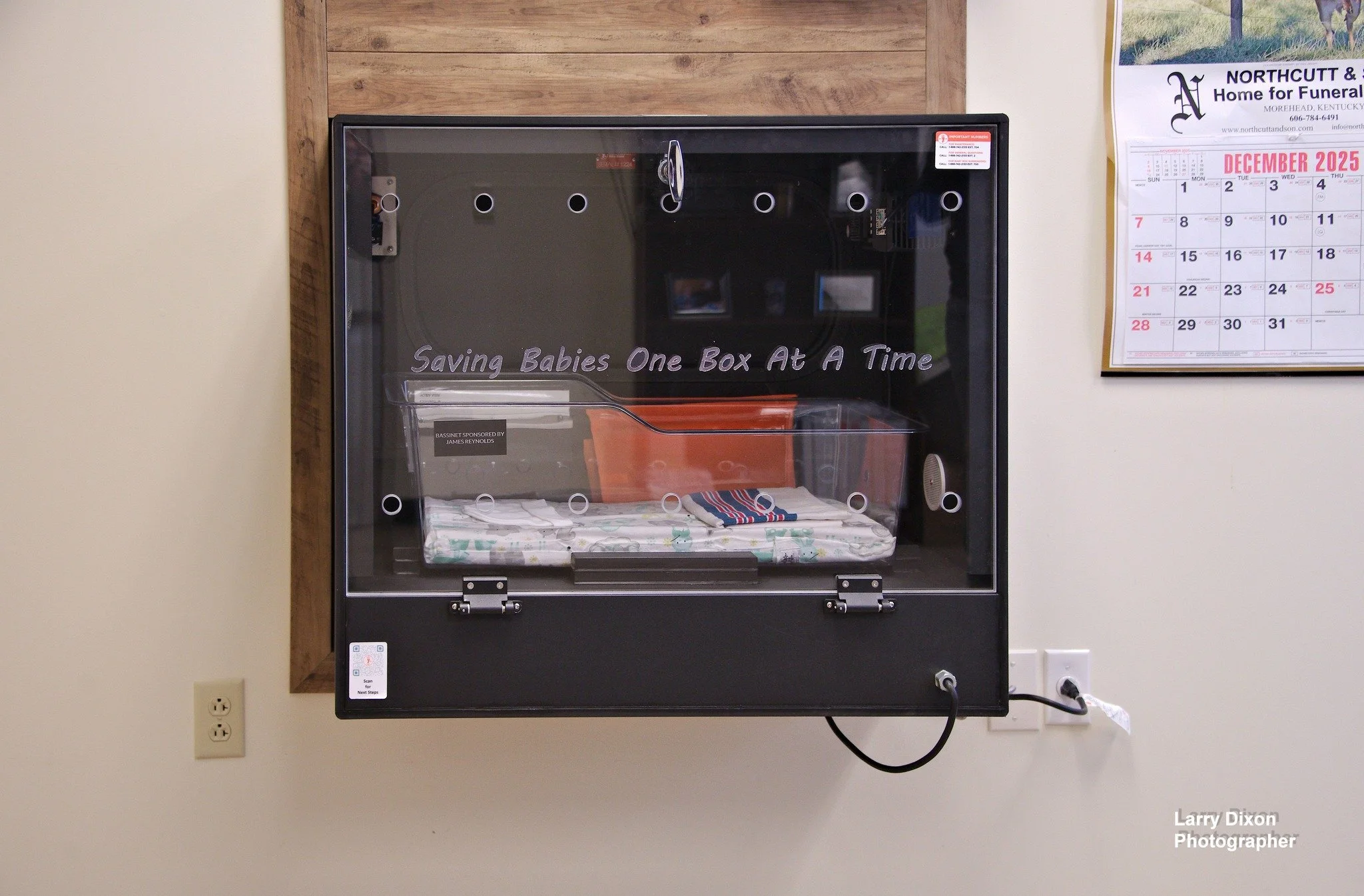 Safe Haven Baby Box Ribbon Cutting