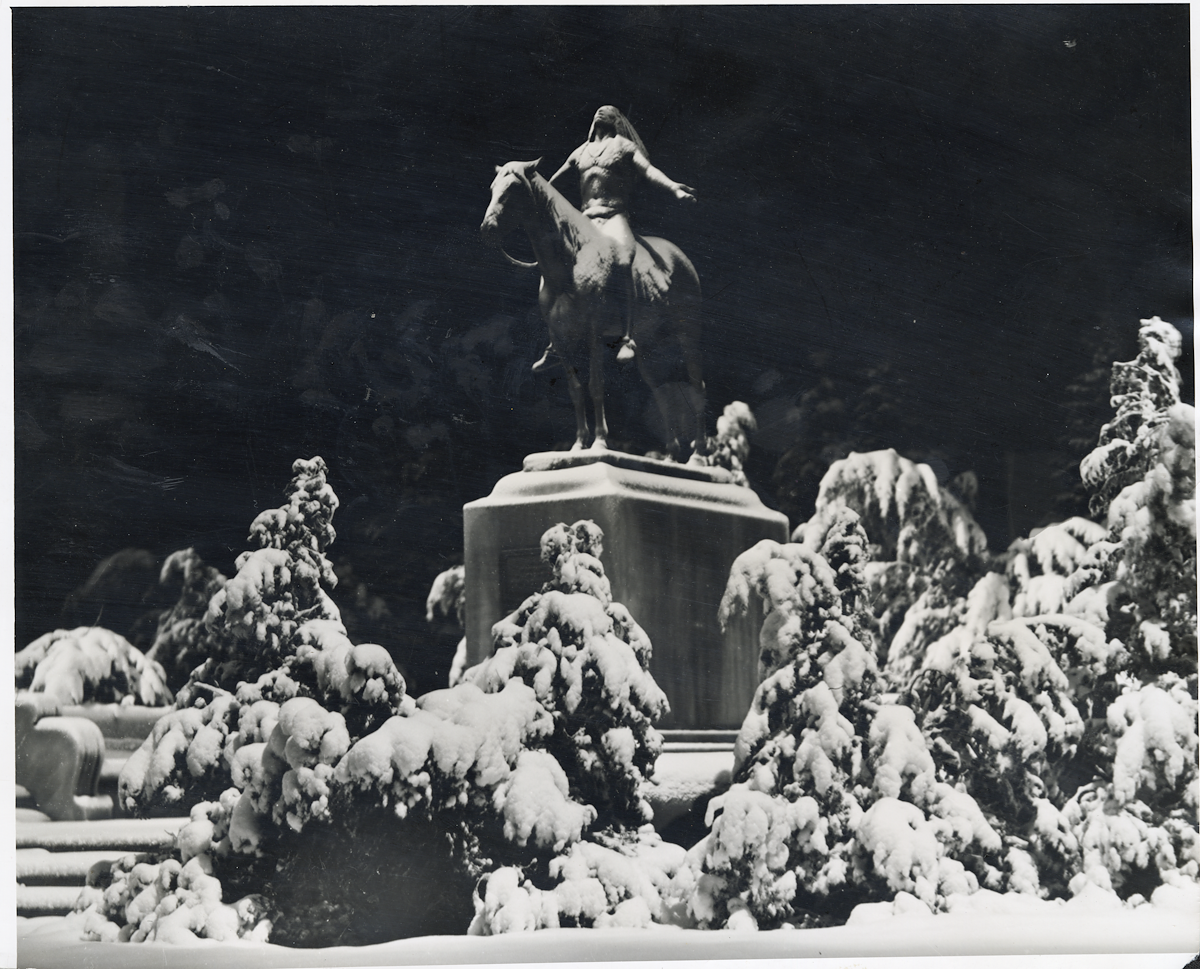Appeal to the Great Spirit—Photo taken in 1940 of Appeal to the Great Spirit