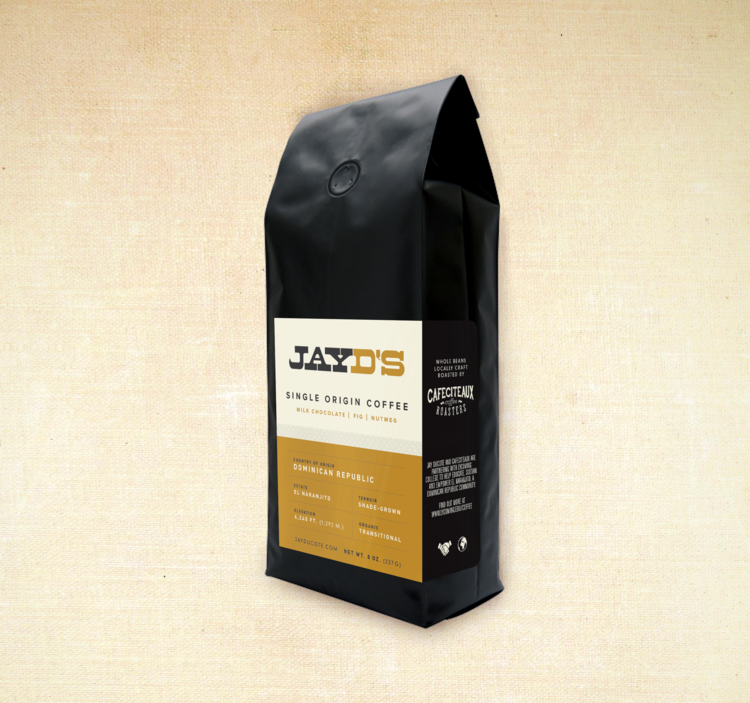 Jay D's Single Origin Coffee | Jay Ducote | Dominican Coffee