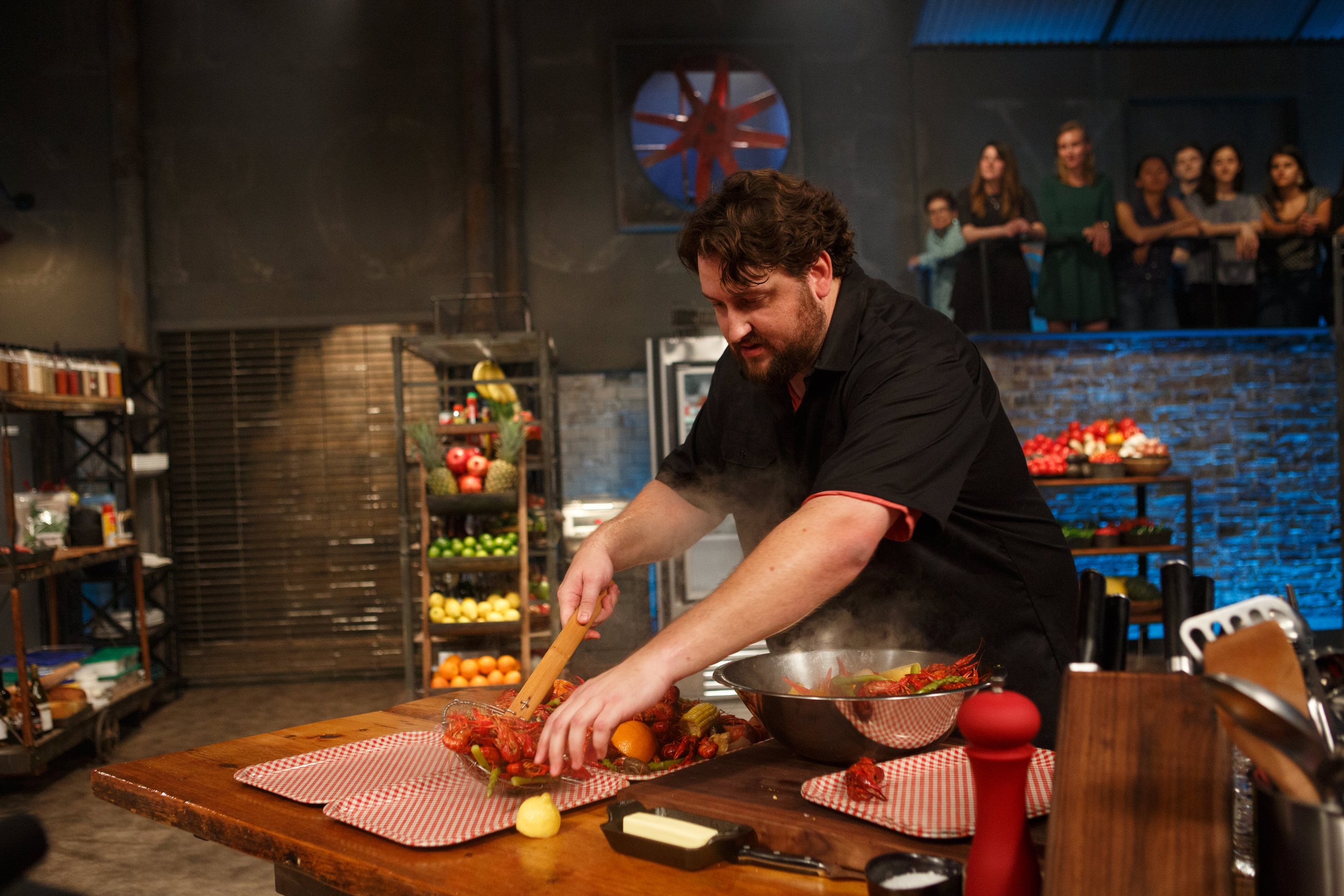 Jay Ducote competing on Beat Bobby Flay.jpeg