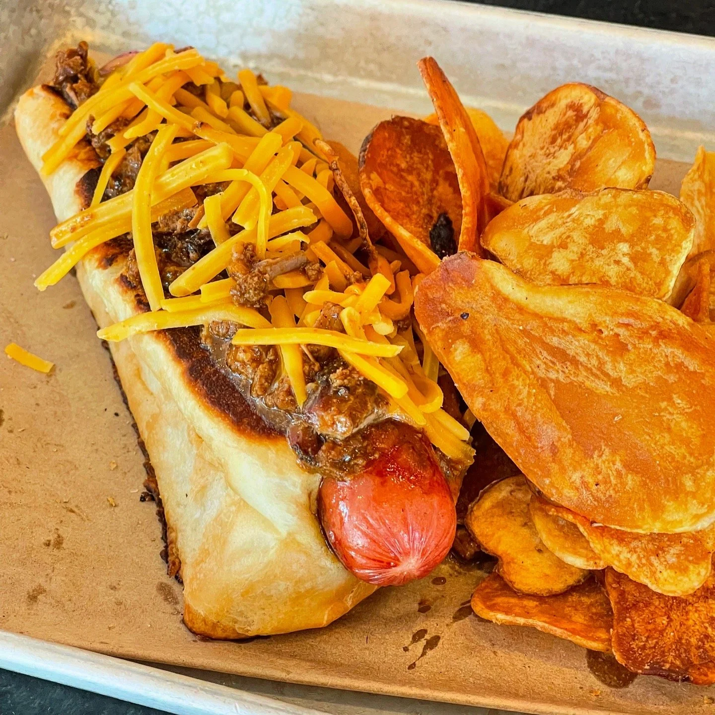 pyre bbq hotdog.JPG
