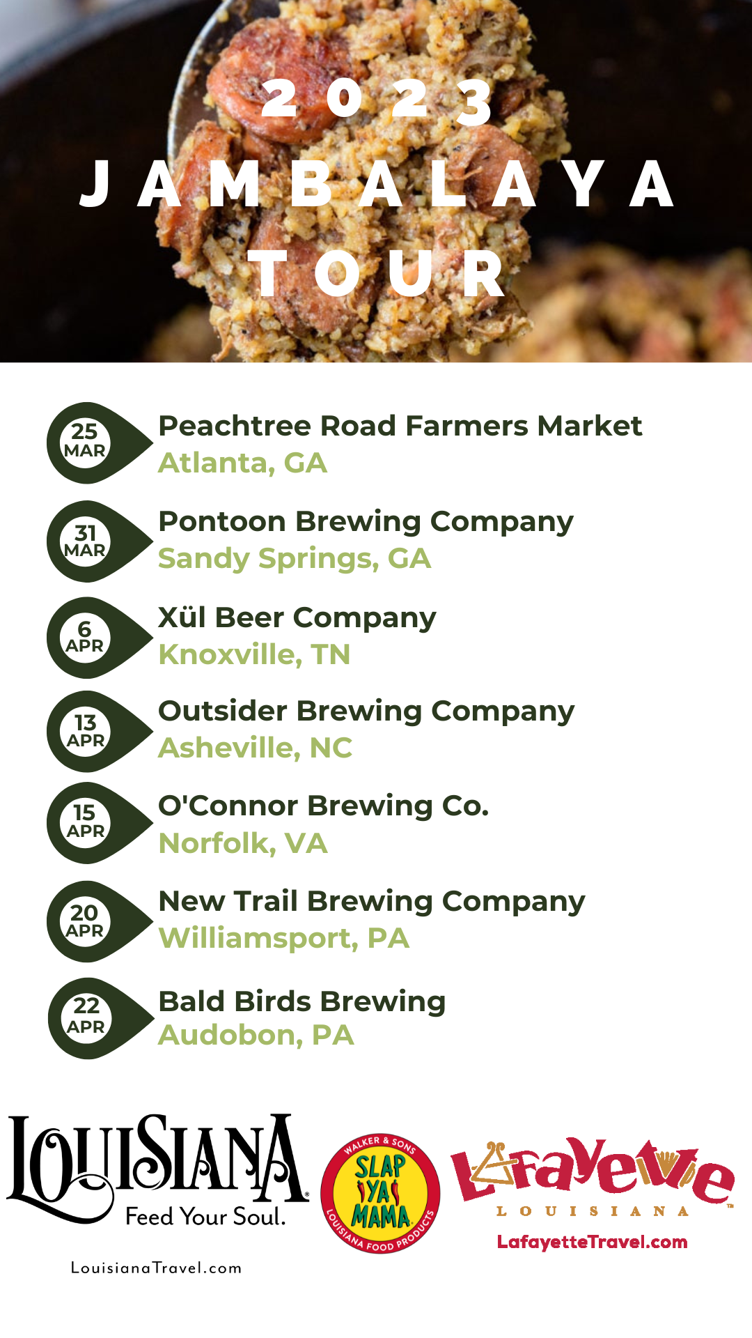 Jay Ducote's 2023 Jambalaya Tour