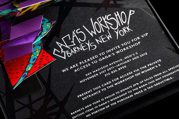 Lady Gaga Barneys NYC