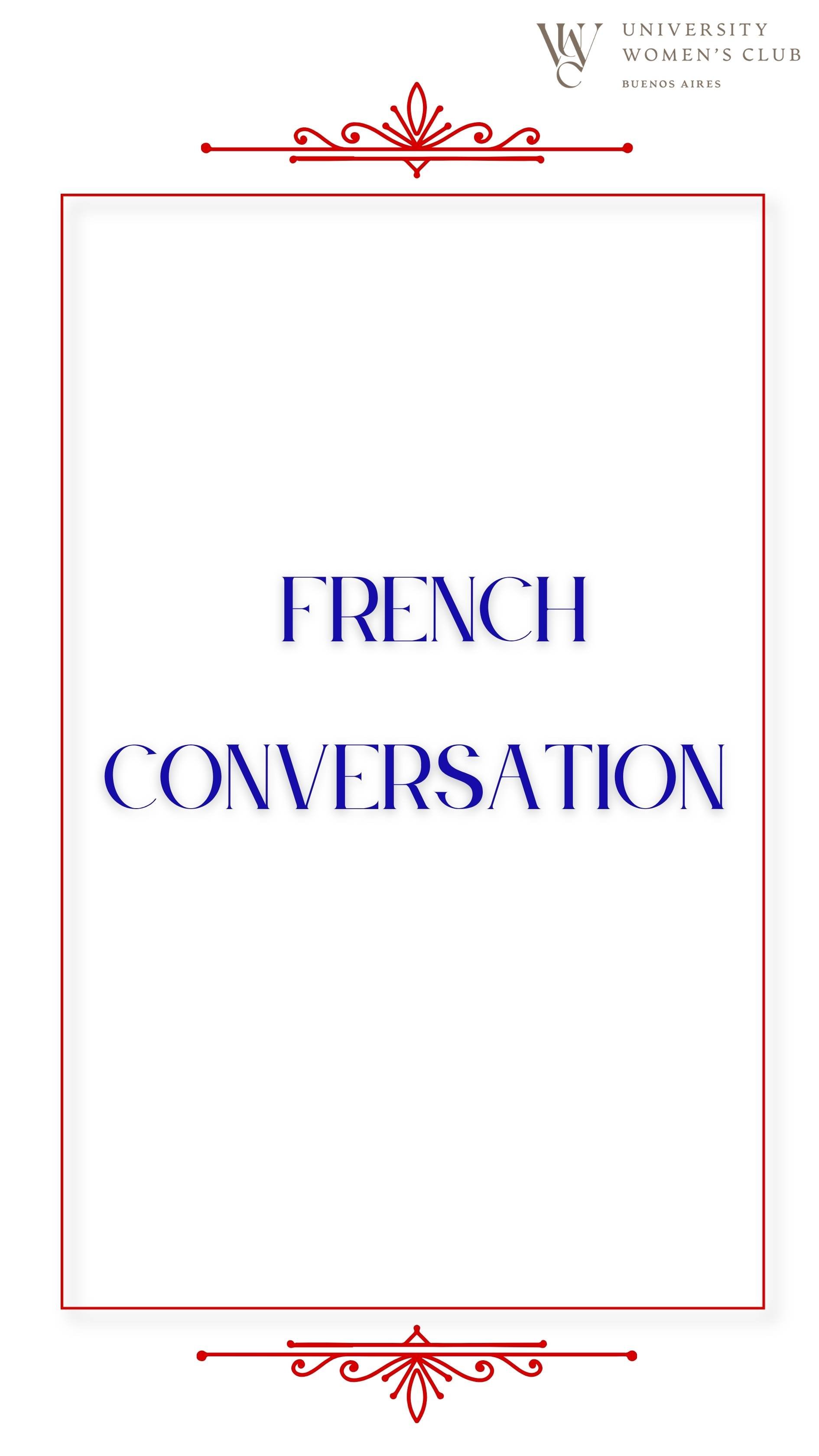 French Conversation -- à votre service