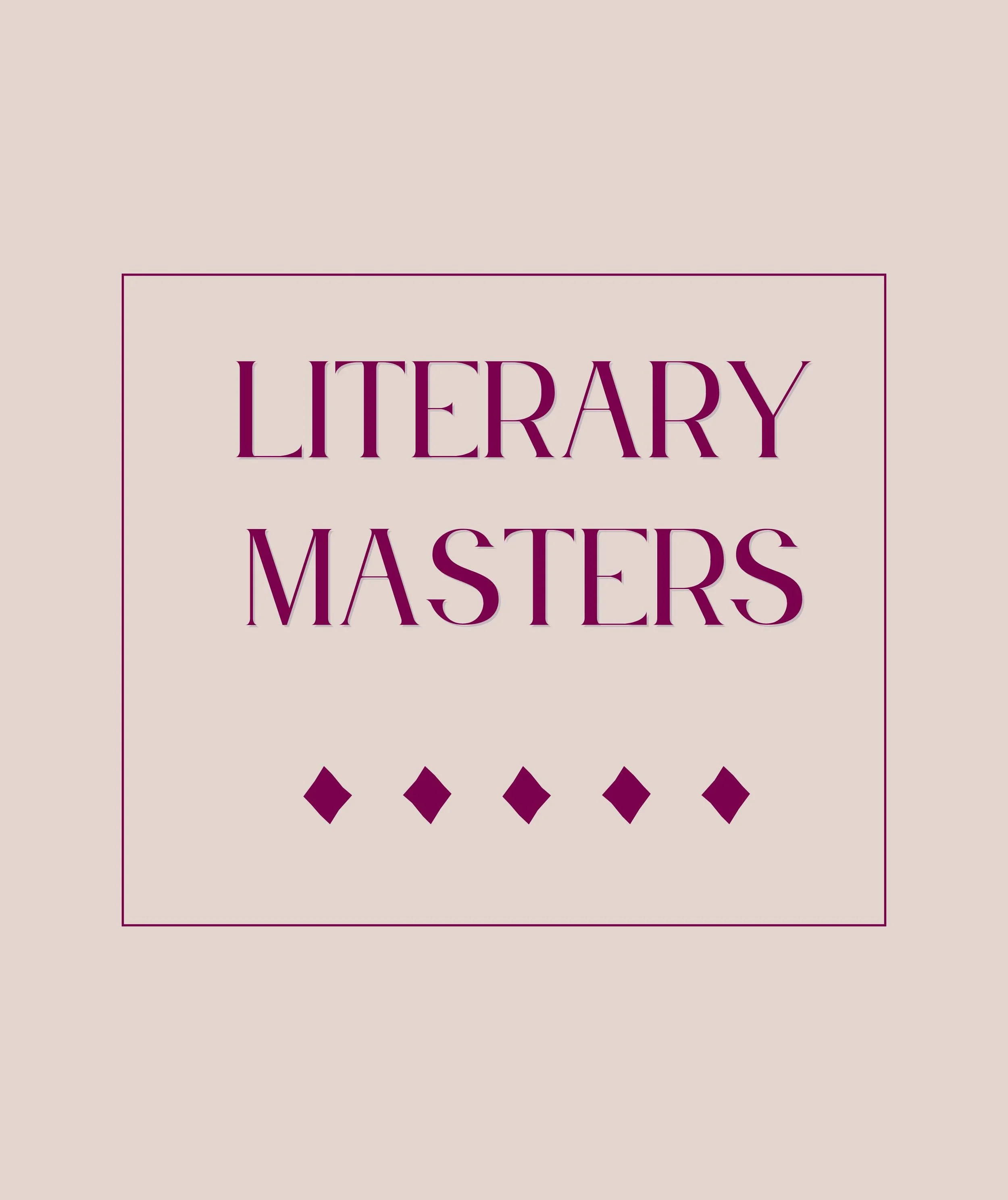 Literary Masters: William Shakespeare's Sonnets