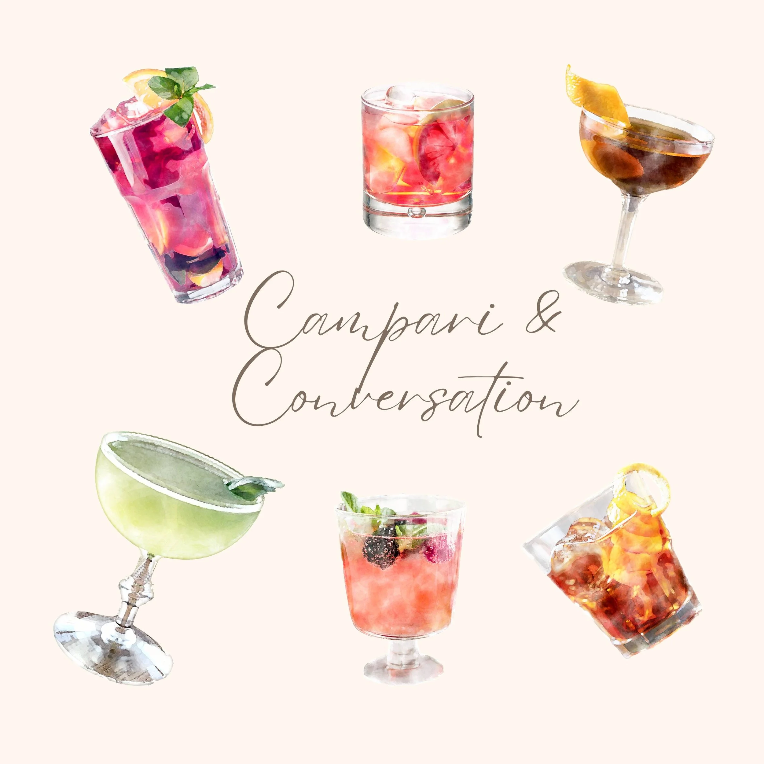 Campari &amp; Conversation- May 20th