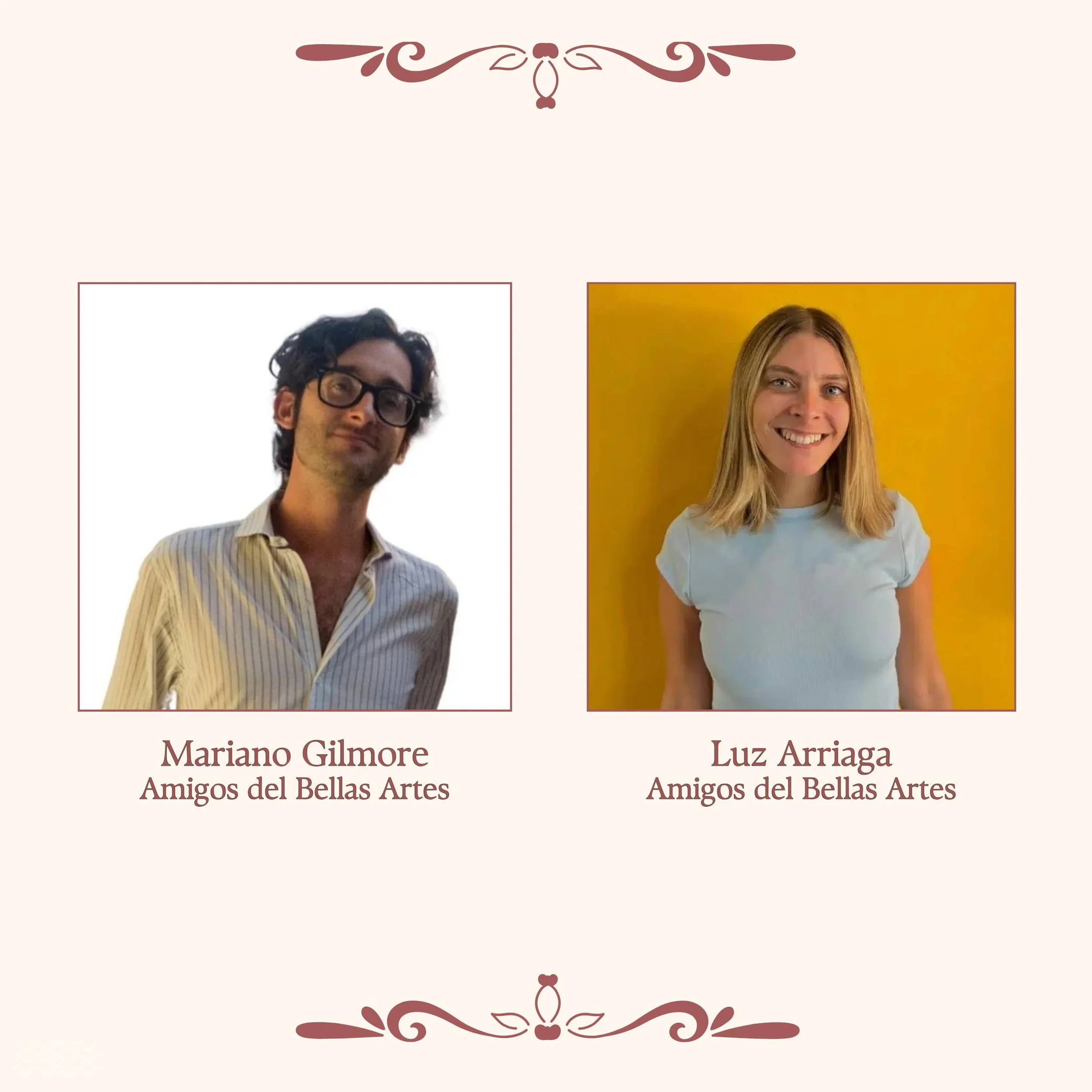 Luncheon Speaker: Mariano Gilmore with Luz Arriaga, "The Art of the Image"