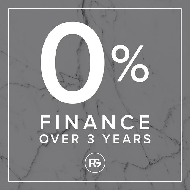 We now offer 0% APR Finance to all of our customers at Ruby Granite! ✨🎉⠀⠀⠀
⠀⠀⠀
This applies to all of our worktop changes which can be for as little as &pound;97 per month 🤯⠀⠀⠀
⠀⠀⠀
For more information on our finance deals get in contact by calling