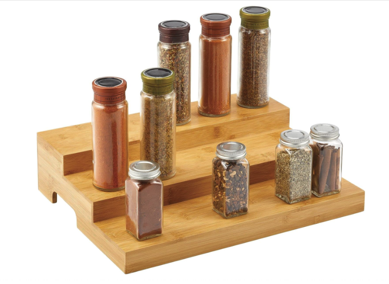 Bamboo Kitchen 3-Tier Spice Rack