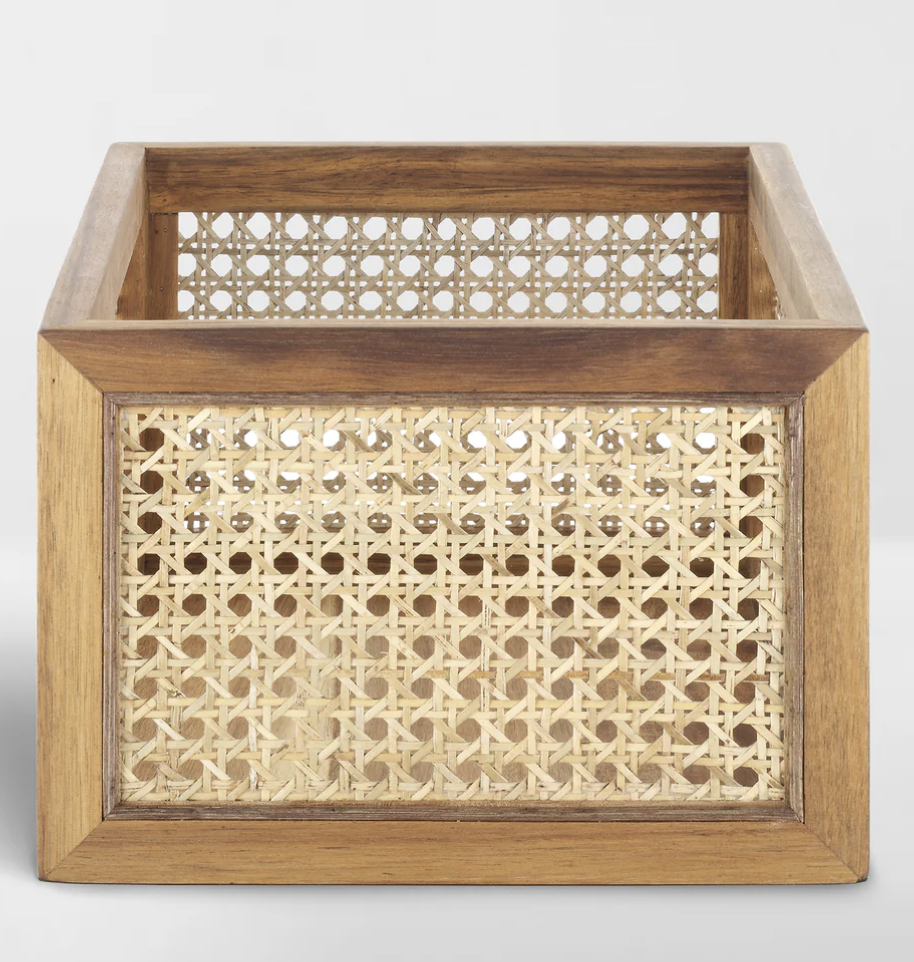 Acacia Cane Baskets
