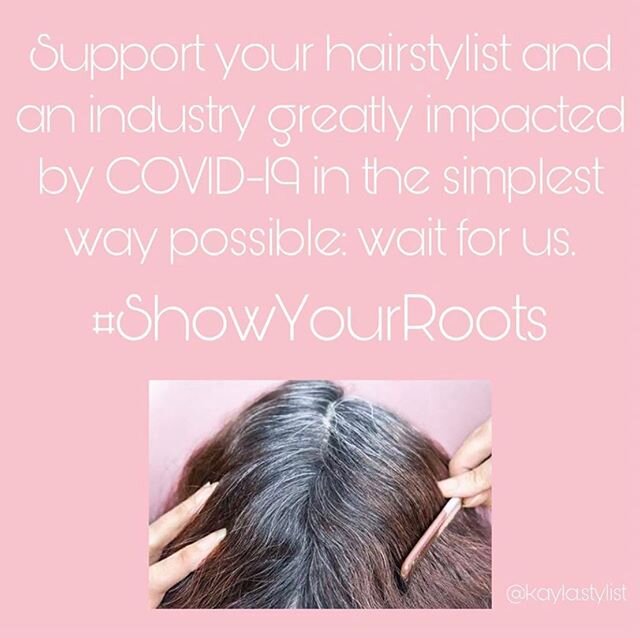🙏🏼💗 #supportyourstylist  #supportyoursalon #showyourroots