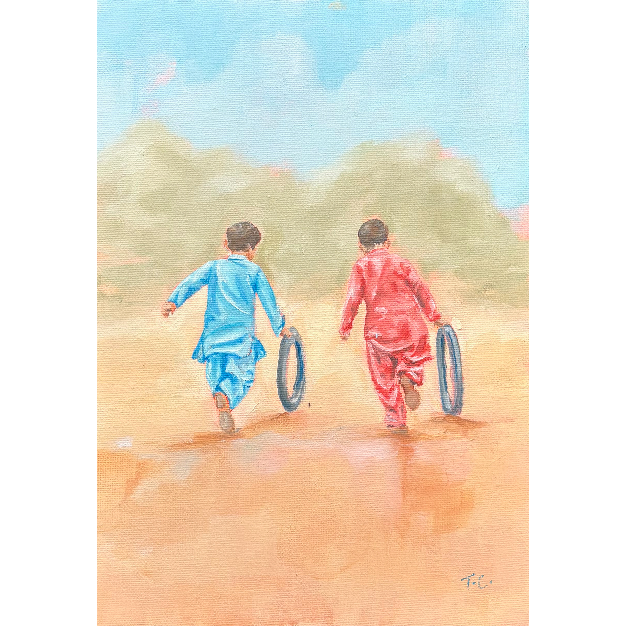 Two Friends (Unframed)