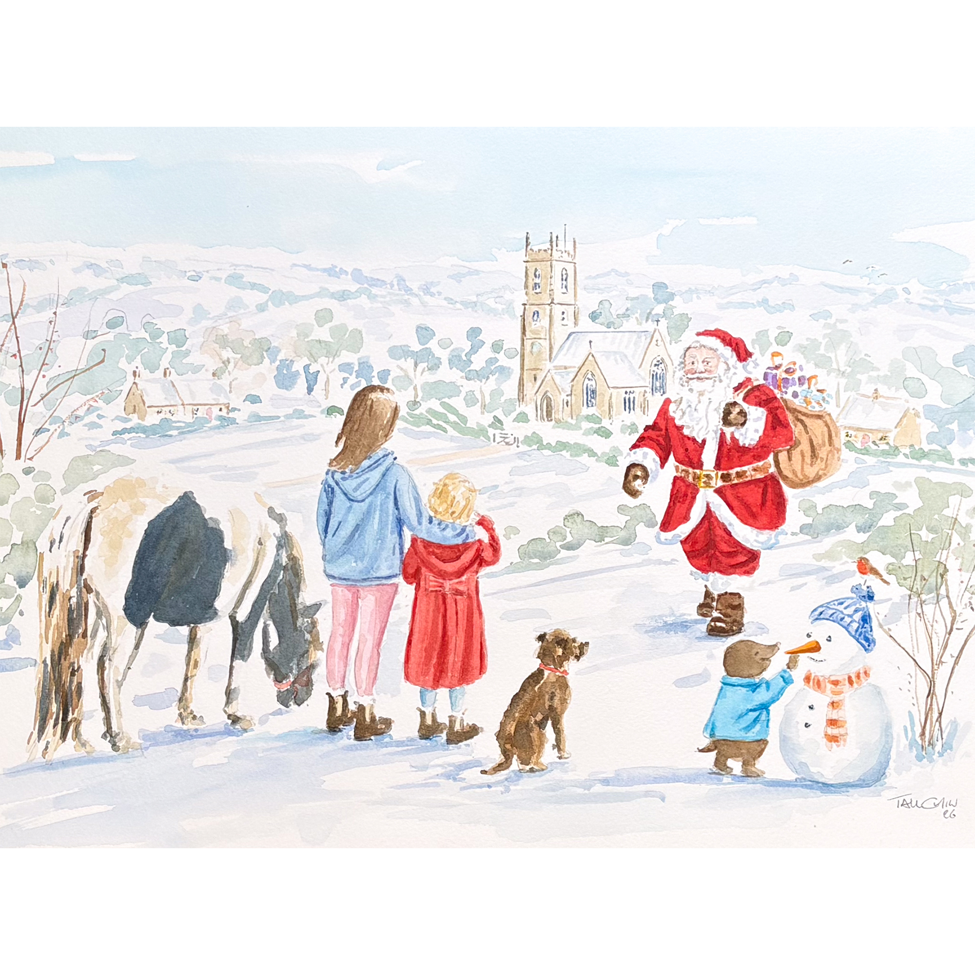 2026 Charity Christmas Card in aid Cure Parkinson's