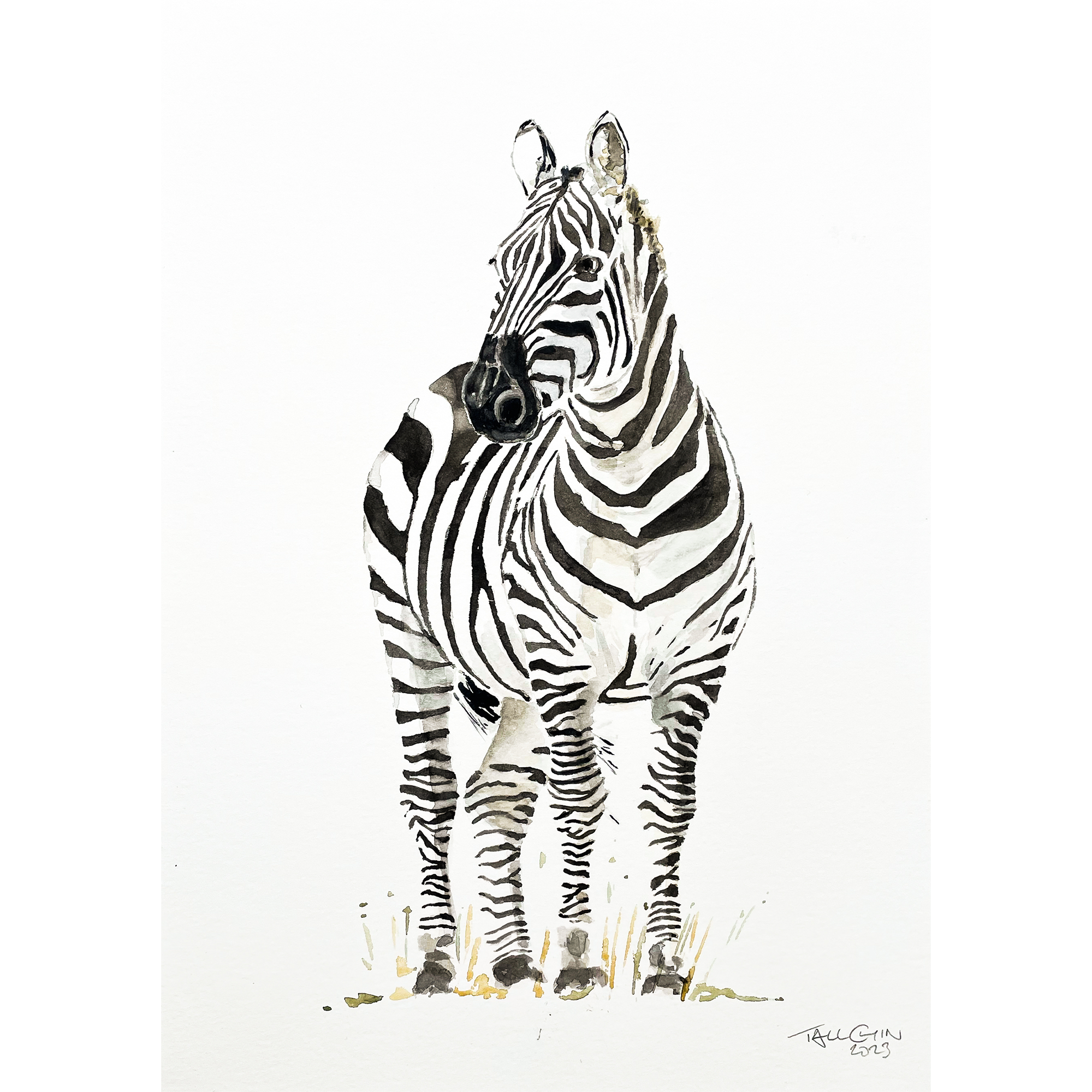 Dressed to Impress – A3 Limited Edition Fine Art Print by Tall Chin
