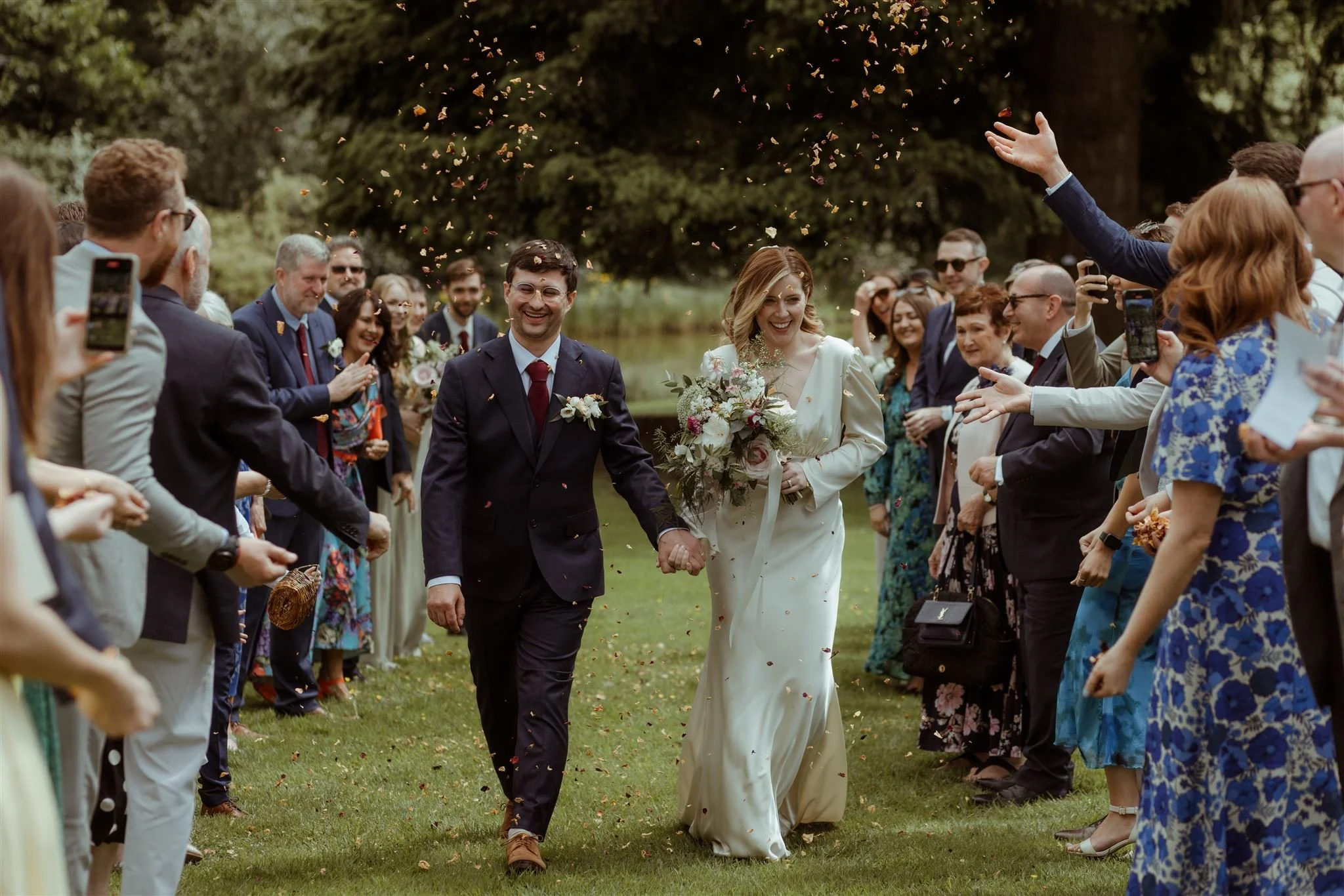 The Long-Sleeved Wedding Dress That Swept Her Off Her Feet