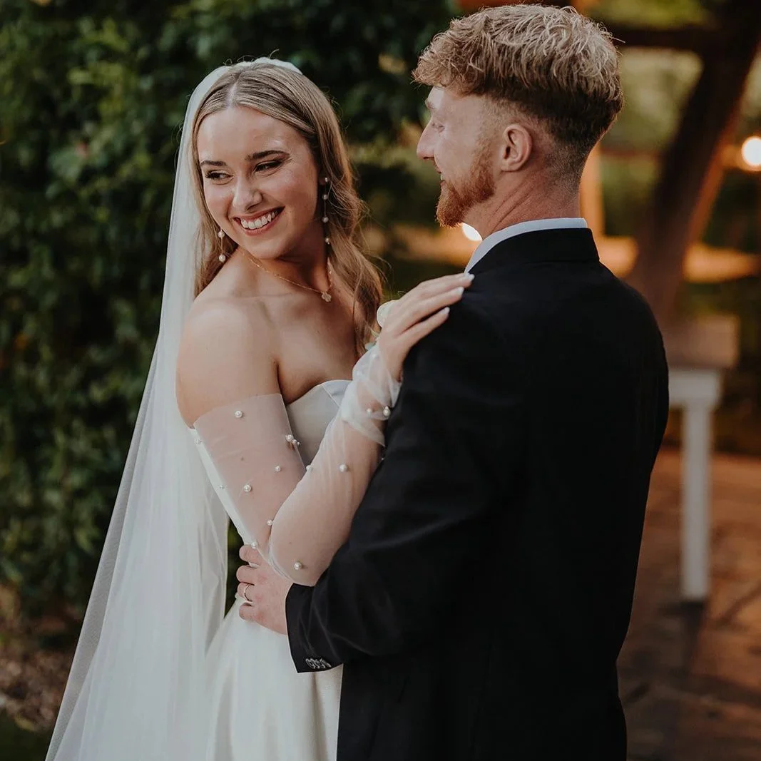 A Basque Waist Wedding Dress for a Beautiful Millbridge Court Wedding