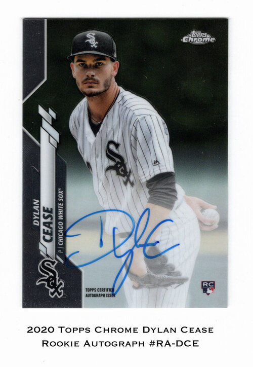 Dylan Cease 2020 Topps Rookie Card